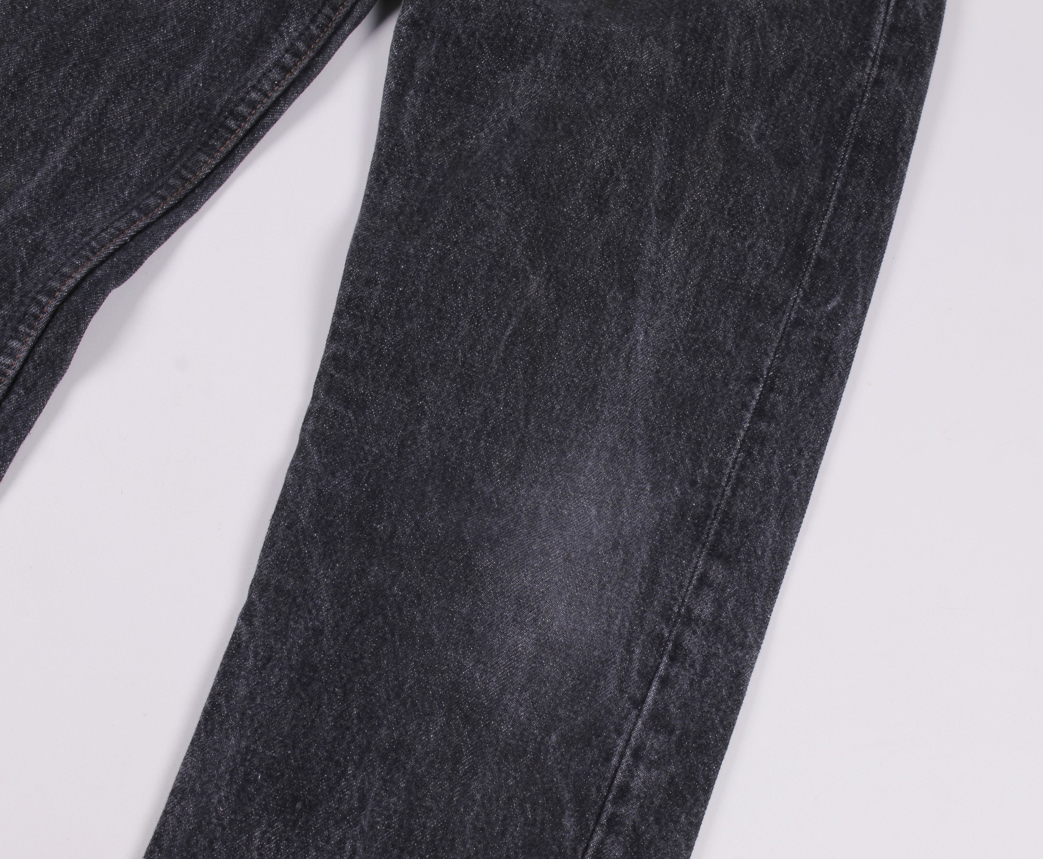 Levi's Vintage 90's LEVI'S 501 Gray Stonewashed Straight Jeans Size 27" / US 4 / IT 40 - 4 Thumbnail