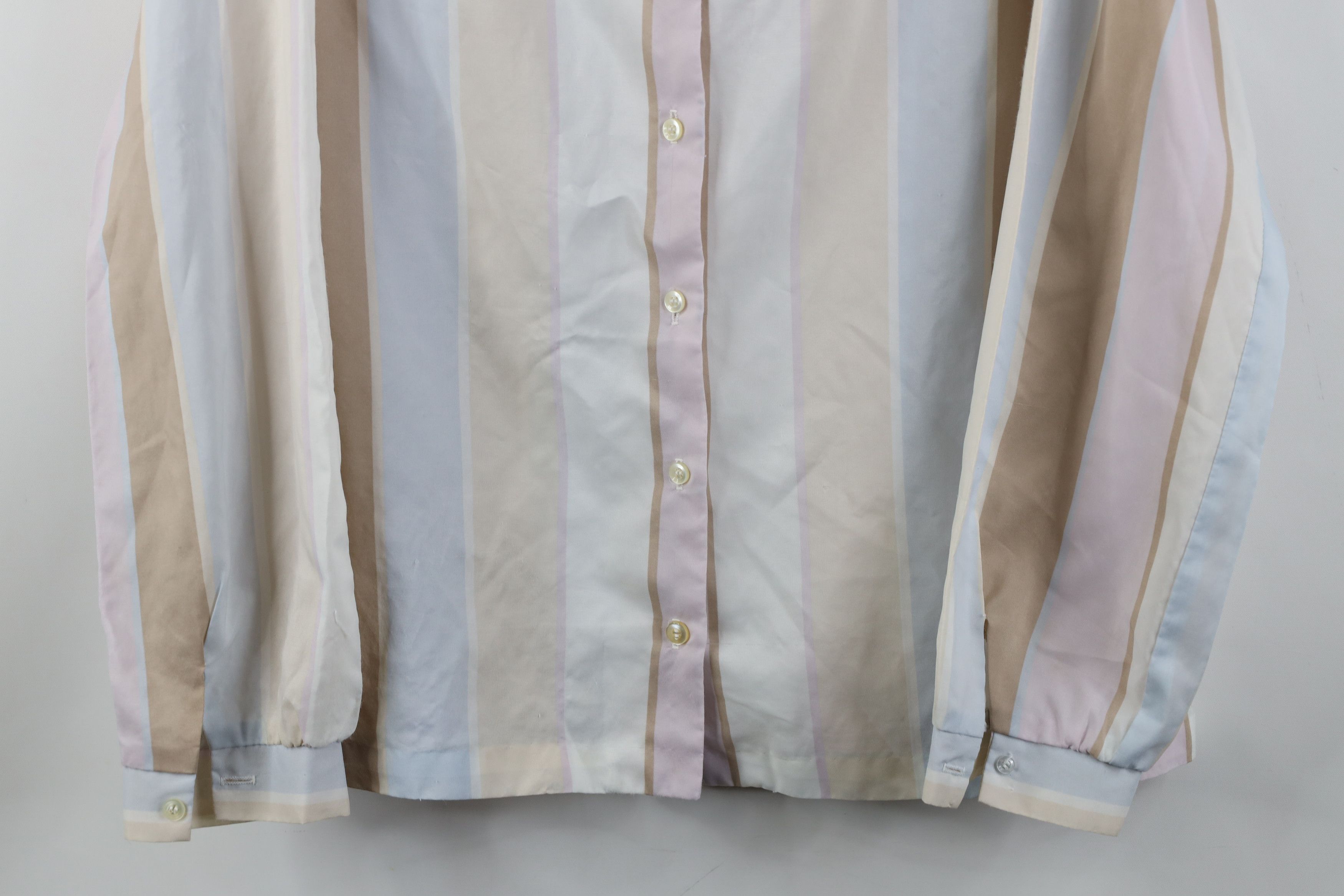 Vintage Vintage 90s Streetwear Panel Camp Collar Button Shirt USA Size XXL / US 16-18 / IT 52-54 - 3 Thumbnail