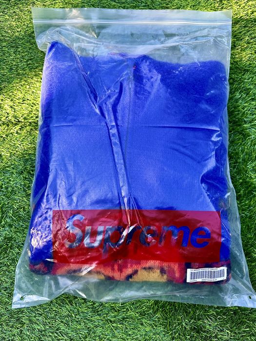 Supreme Supreme Toy Machine Zip Up Hooded Sweater Blue SS24 Size L