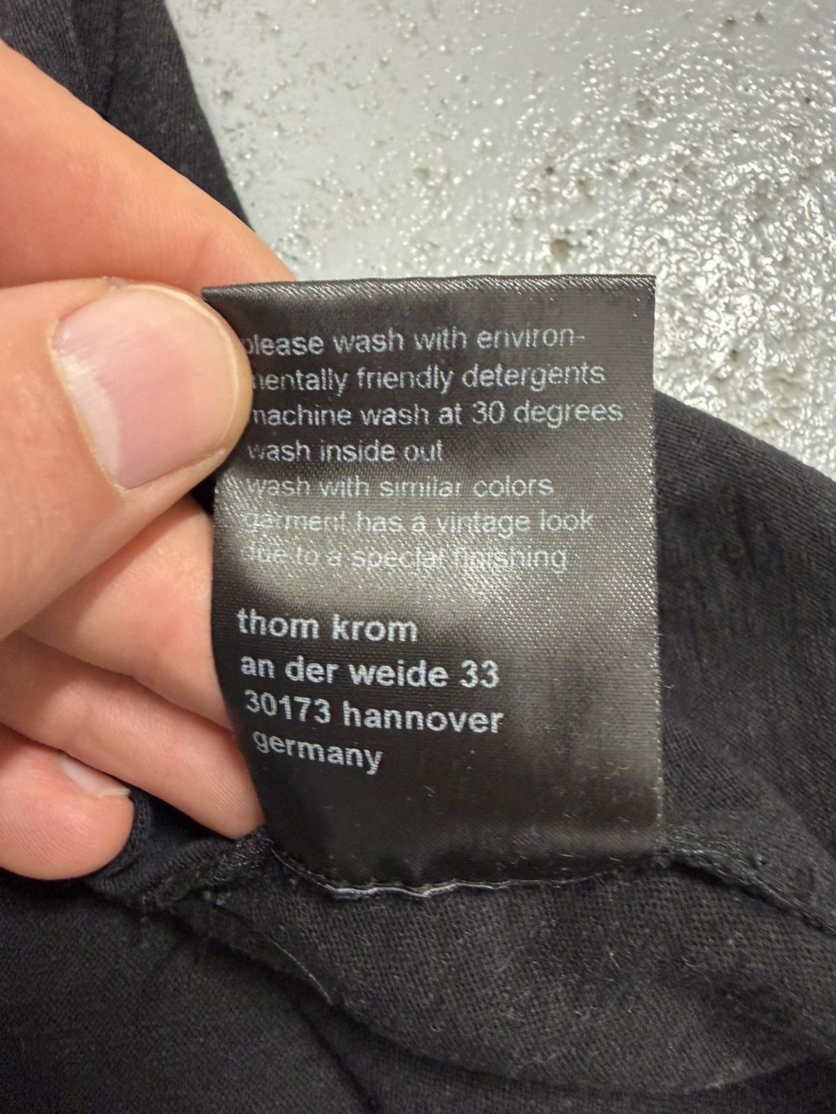 Thom Krom Thom Krom T-Shirt Size US S / EU 44-46 / 1 - 9 Thumbnail