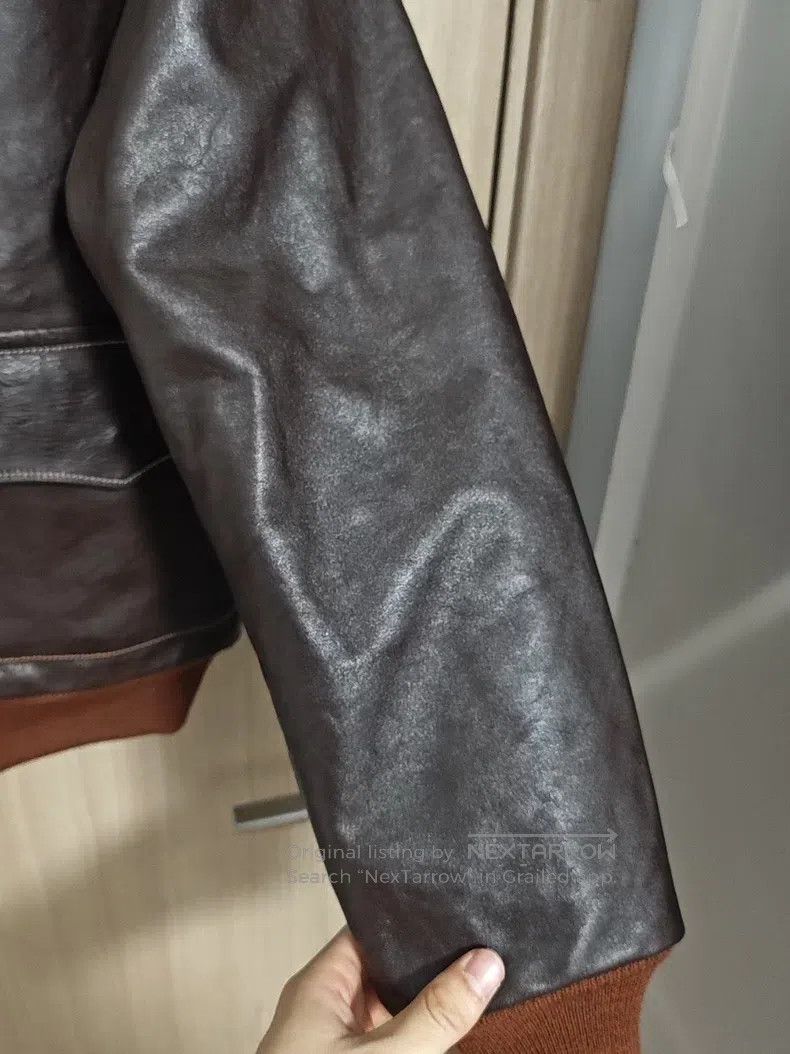 Schott Schott Replica A2 Pegasus leather jacket Size US XL / EU 56 / 4 - 2 Thumbnail