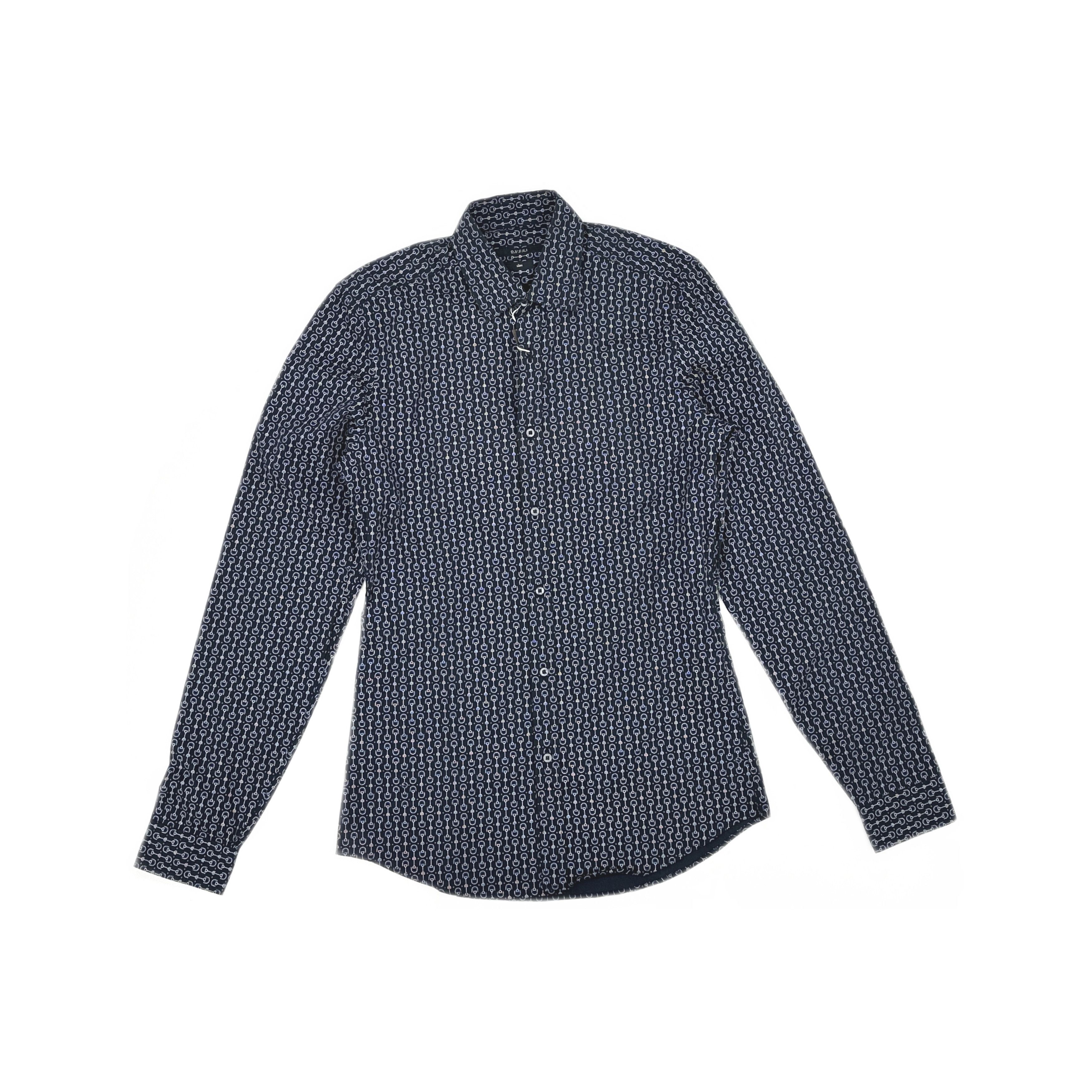 Gucci Gucci Horsebit Print Button Up Shirt Size S Size US S / EU 44-46 / 1 - 1 Thumbnail