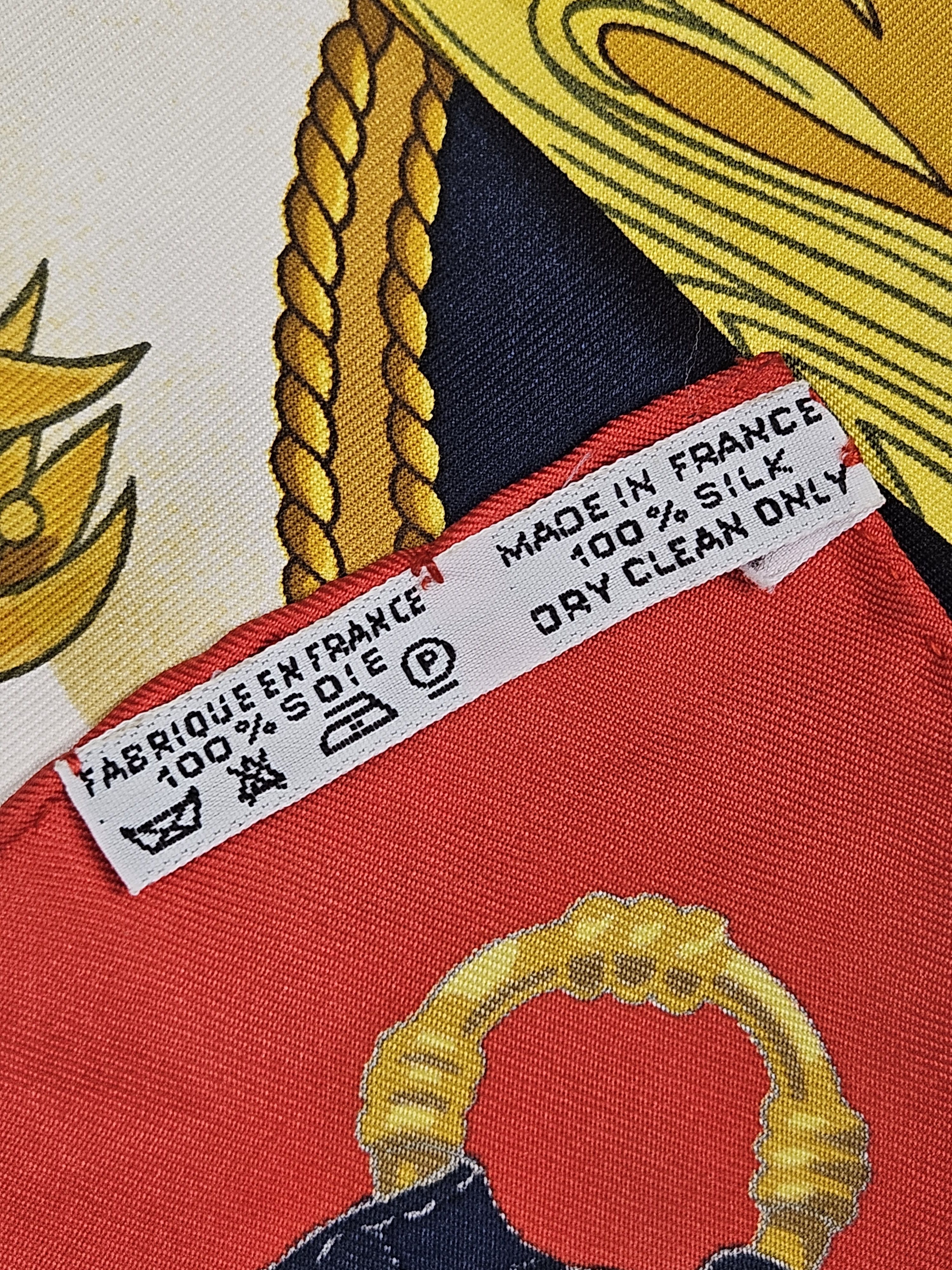 Hermes Hermes Soleil de Soie By Cathy Latham Silk Scarf Size ONE SIZE - 7 Thumbnail