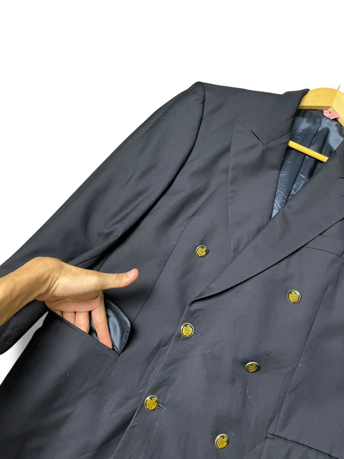 Vintage × Vitale Barberis Canonico Vitale Barberis Canonico Double Breasted Blazer (64) Size US XS / EU 42 / 0 - 6 Thumbnail