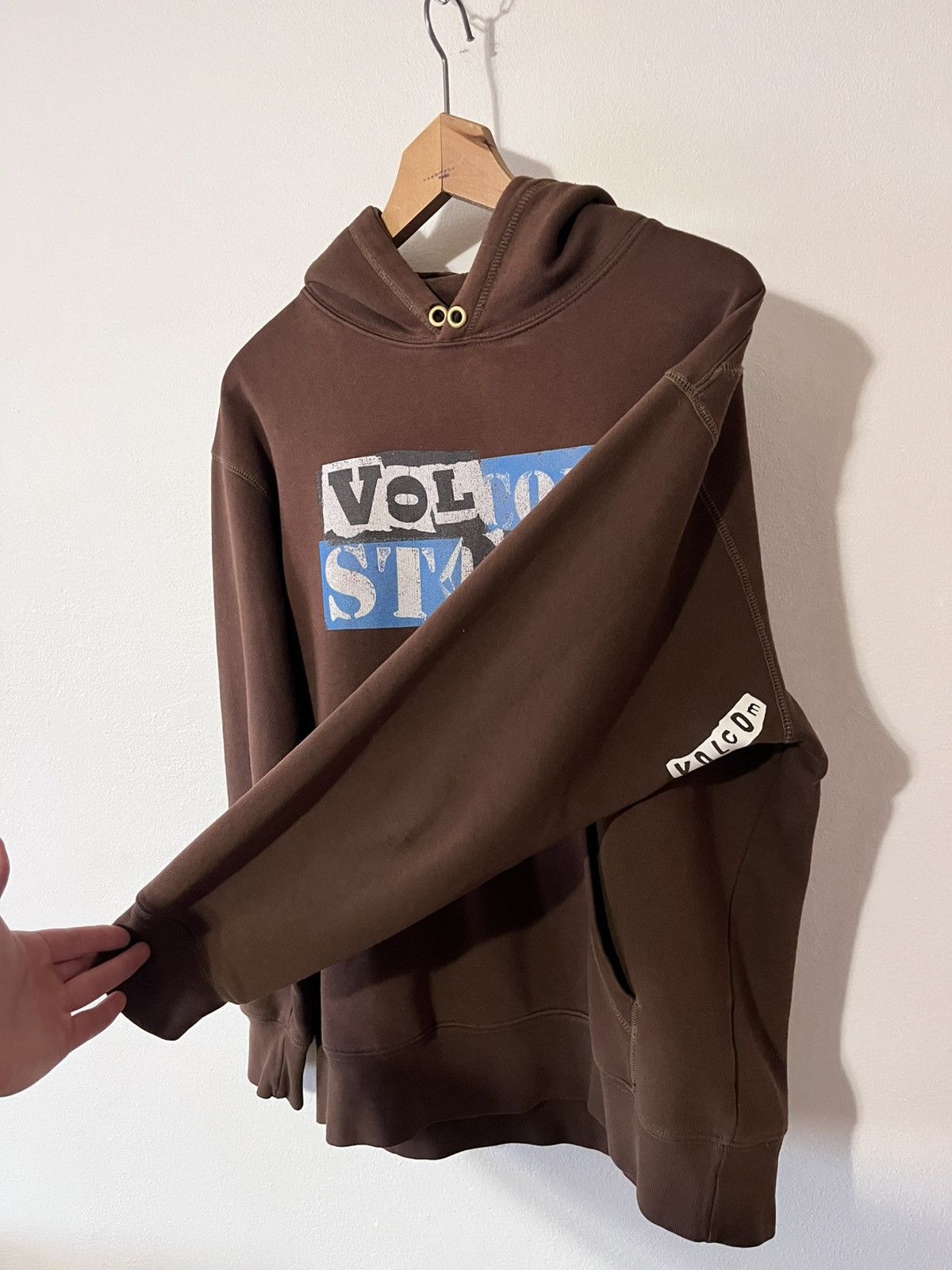 Volcom VTG💫 WOLCOM Thrashed Hoodi Size US M / EU 48-50 / 2 - 2 Thumbnail