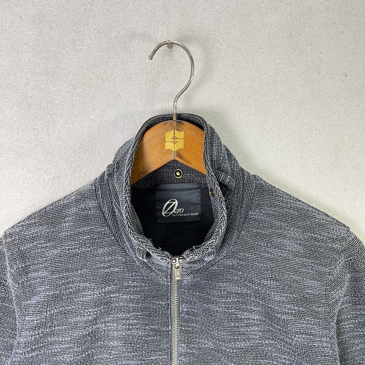Tornado Mart Tornado Mart Zero Zip-Up Knit Jacket – Minimal Tech Style Size US M / EU 48-50 / 2 - 2 Thumbnail