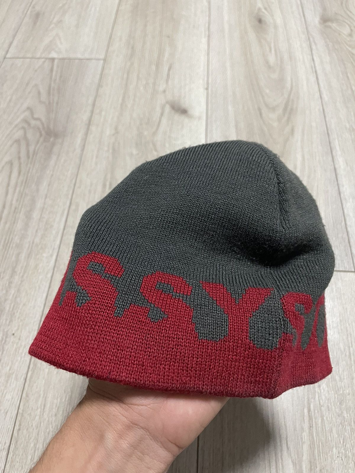 Stussy × Vintage Vintage Stussy Logo Beanie Hats 90s Size ONE SIZE - 3 Thumbnail