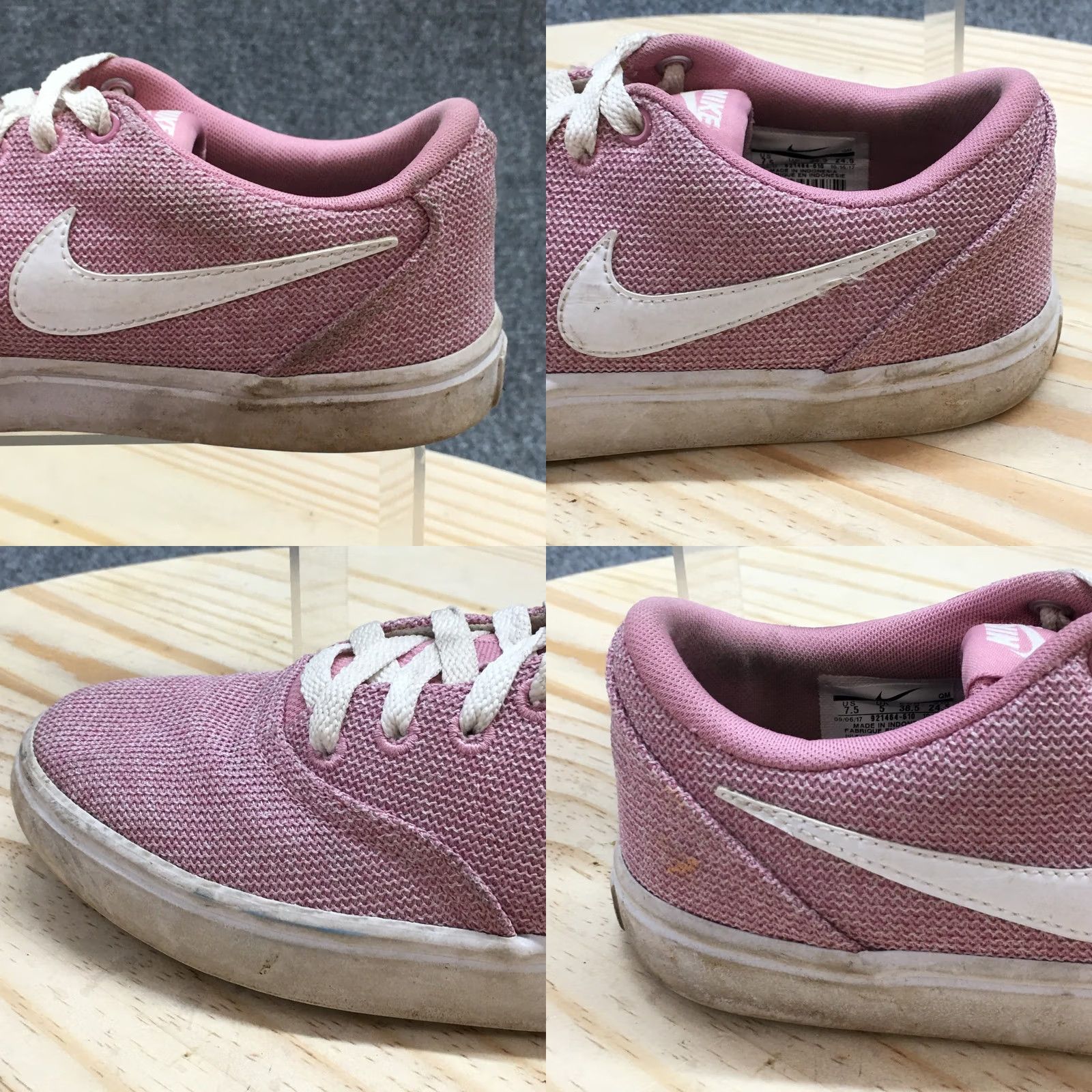 Nike Nike SB Check Low Top Sneakers Womens Pink 7.5 Shoes Skateboarding Casual Athletic 921464-610 Size M / US 6-8 / IT 42-44 - 10 Thumbnail