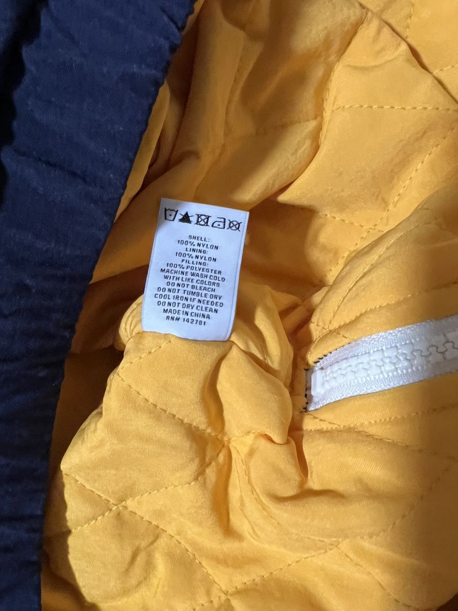 Aime Leon Dore Aime Leon Dore ALD Collegiate Popover Jacket Size XL Navy Size US XL / EU 56 / 4 - 7 Thumbnail