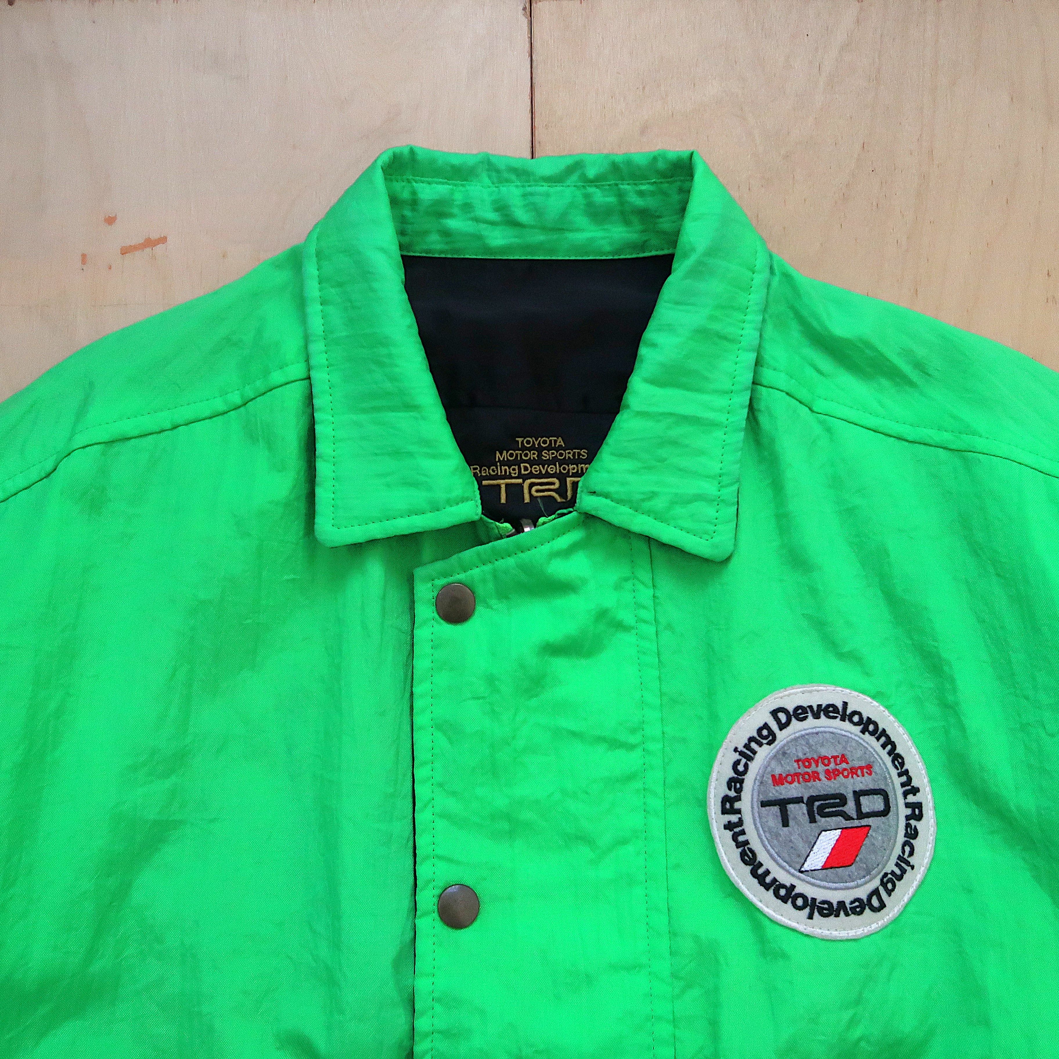 Japanese Brand Vintage 90s Toyota TRD Techno Reversible Jacket Size US L / EU 52-54 / 3 - 5 Thumbnail