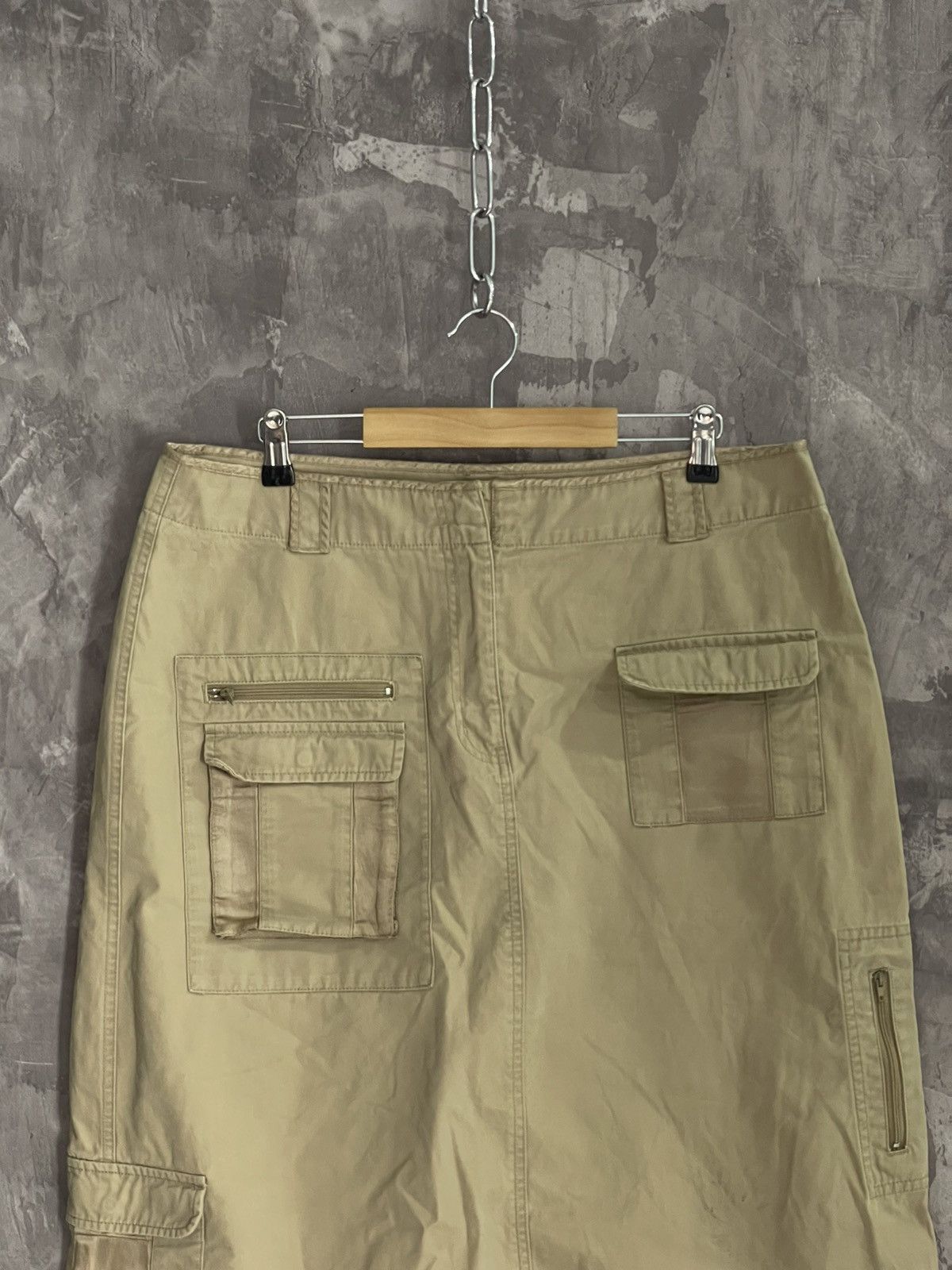 Japanese Brand Unknow brands cargo skirt g.o.a style Y2K Size 34" / US 12 / IT 48 - 2 Thumbnail