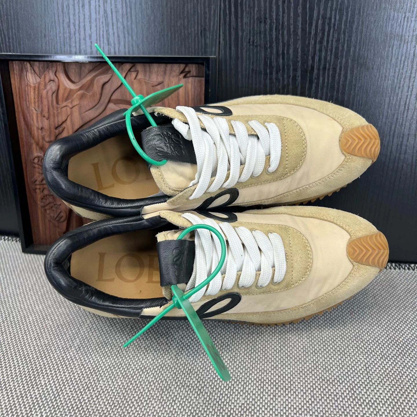 Loewe Loewe flow runner black and brown 39 Size US 9 / IT 39 - 5 Thumbnail