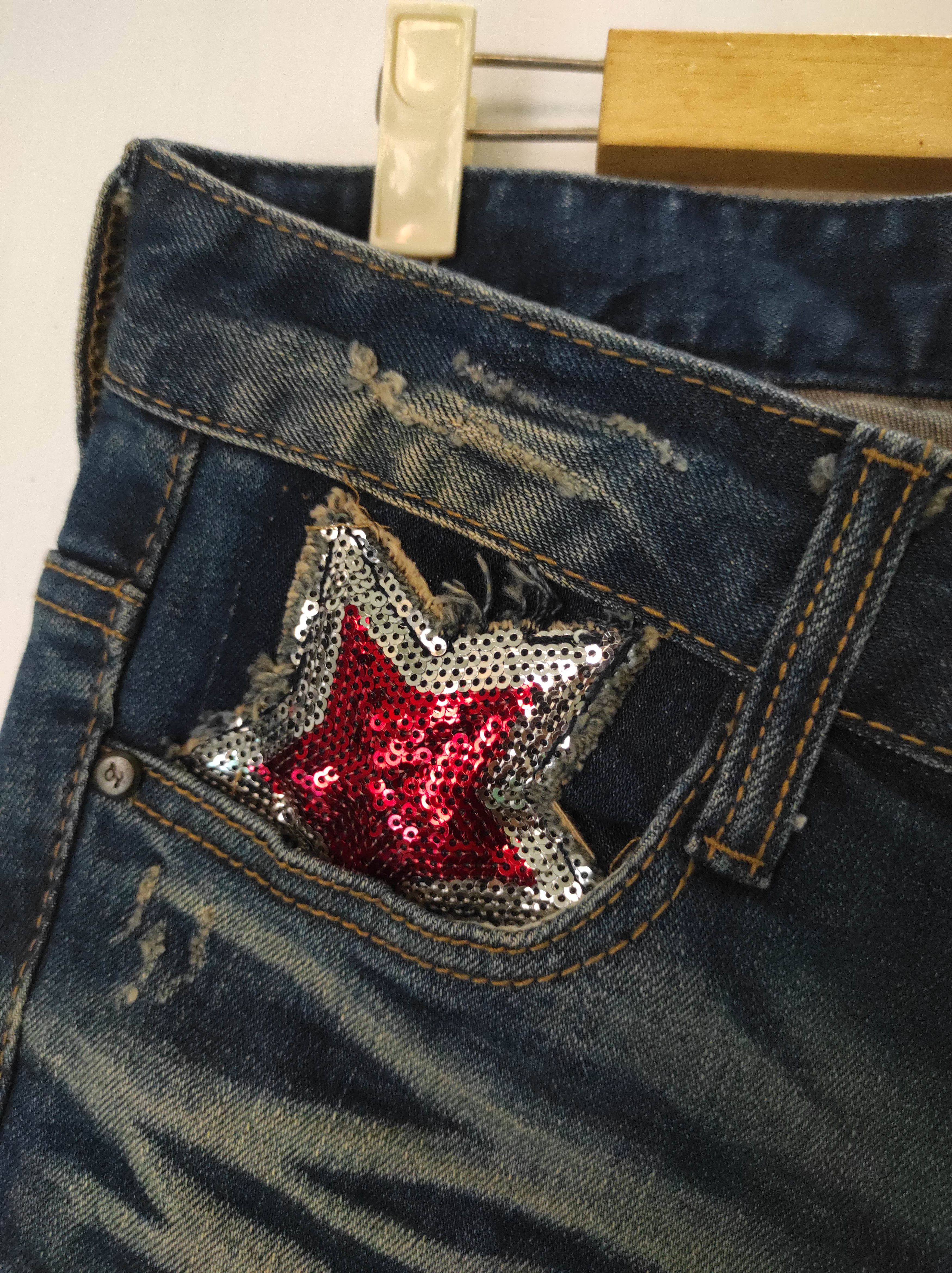 Hysteric Glamour Yoshitomo Nara x Lolita Jeans Size 30" / US 8 / IT 44 - 11 Thumbnail