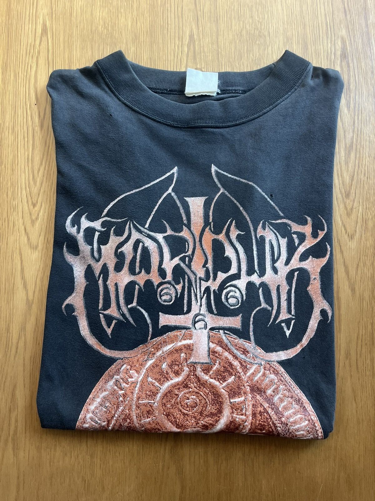 Band Tees Vintage MAR DUK SWEDISH BLACK METAL 98’s Tshirt Size US XL / EU 56 / 4 - 1 Thumbnail