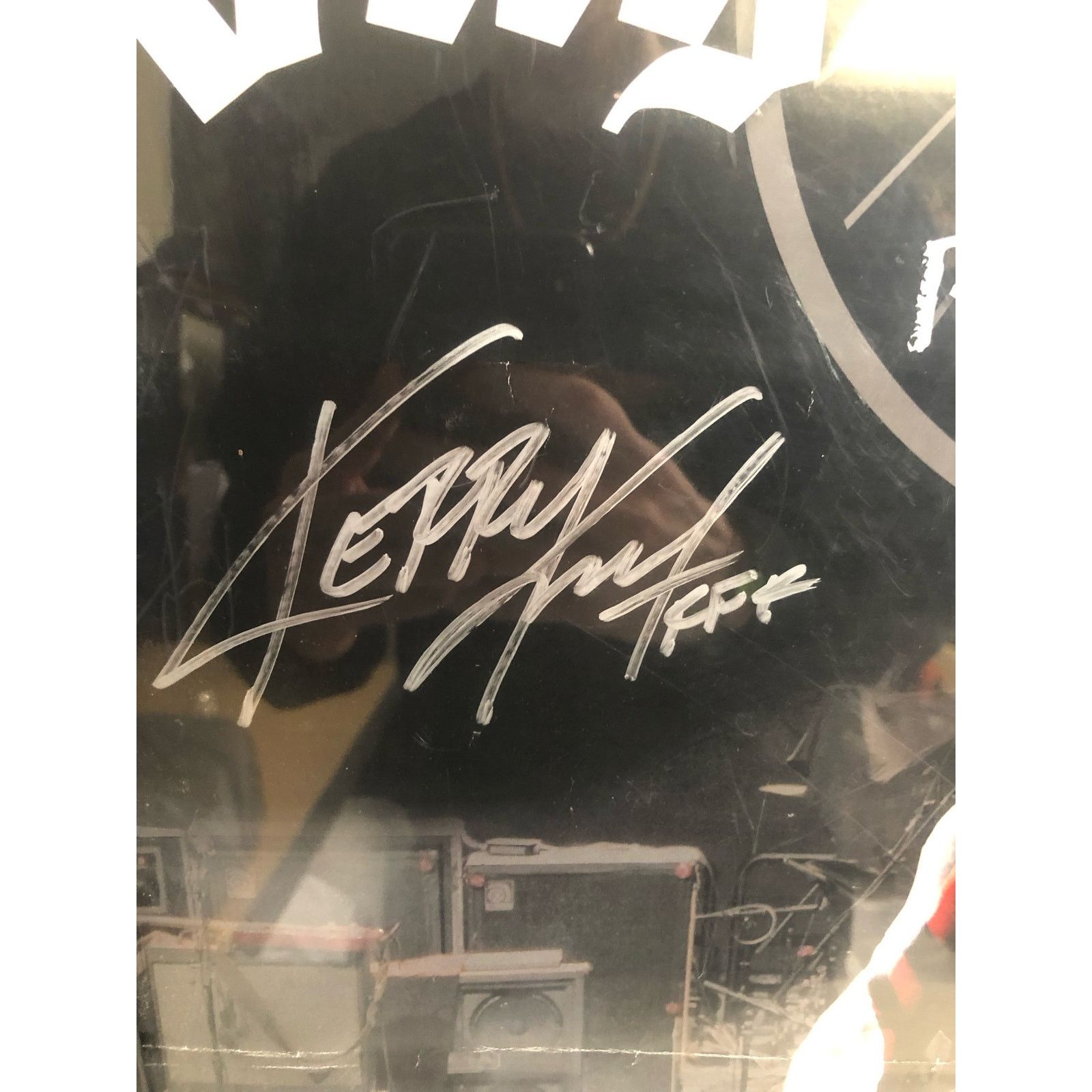 Slayer Kerry King Signed Slayer Jagermeister Presents Kerry King Size 26 - 2 Thumbnail