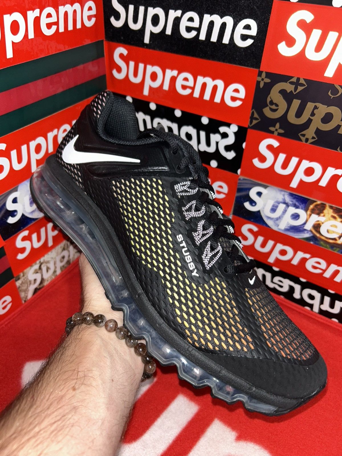 Nike × Stussy Nike Air Max 2013 Stussy Black DO2461-001 size 12 Size US 12 / EU 45 - 8 Thumbnail