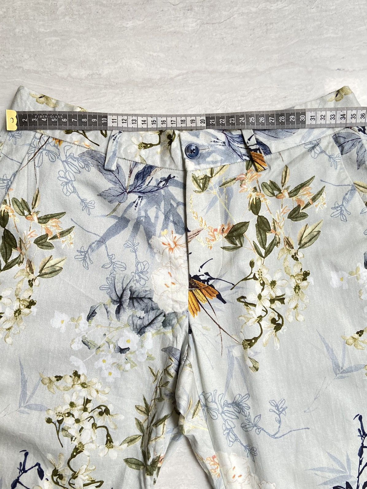 Zara ZARA MAN Flower Patterned Pants Size US 26 / EU 42 - 3 Thumbnail