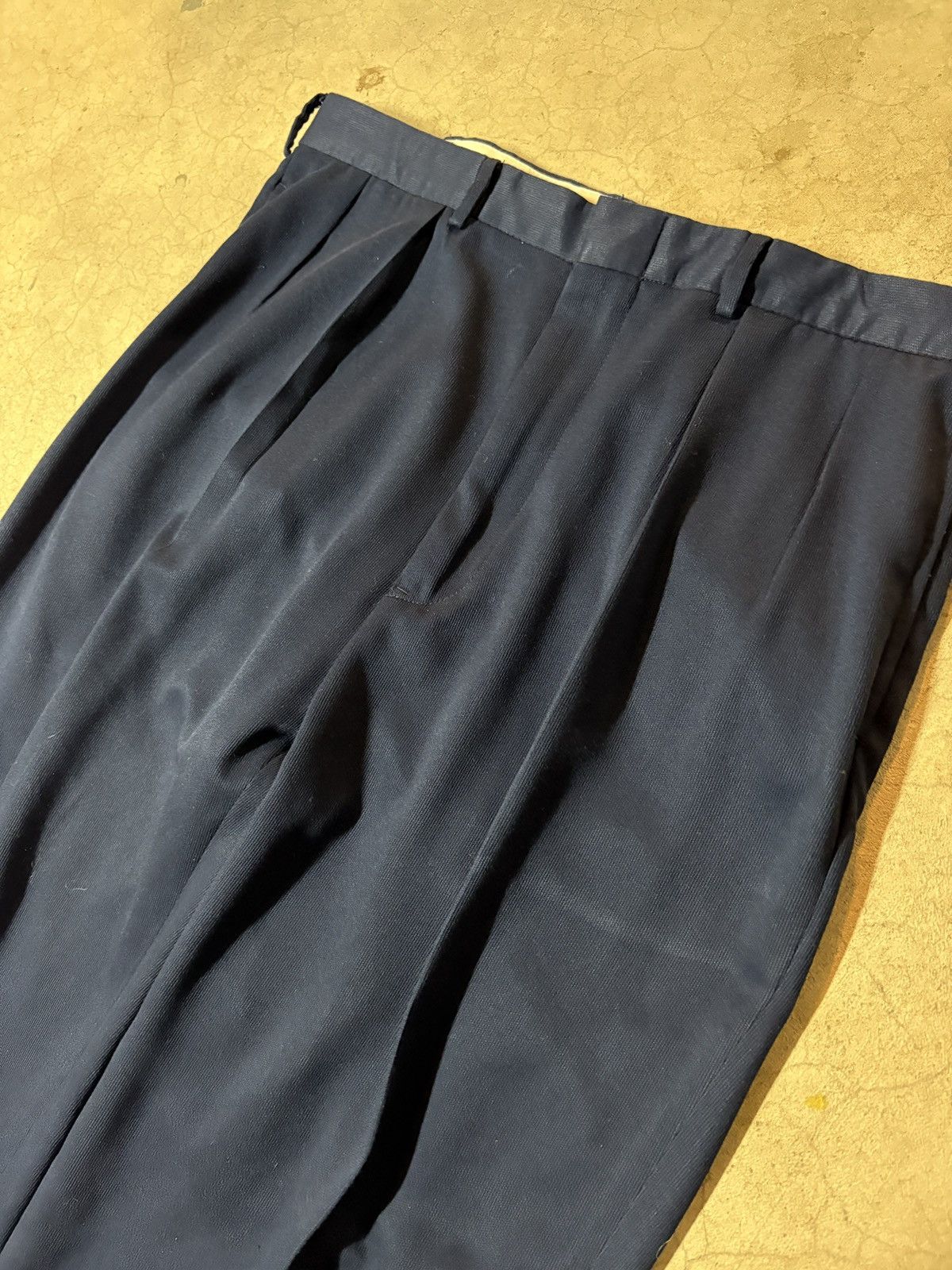 Polo Ralph Lauren VTG 90s Polo Ralph Lauren Pleated Polyester Slacks Pants Size US 36 / EU 52 - 2 Thumbnail