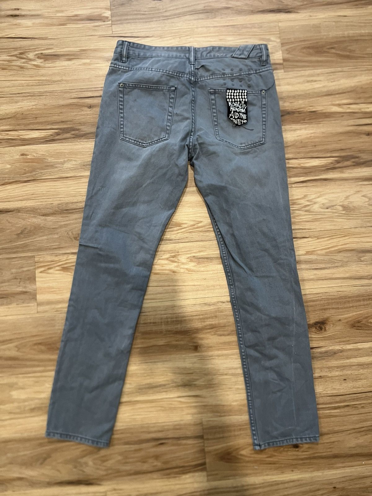 Ksubi Ksubi Grey Jeans Size US 33 - 2 Thumbnail