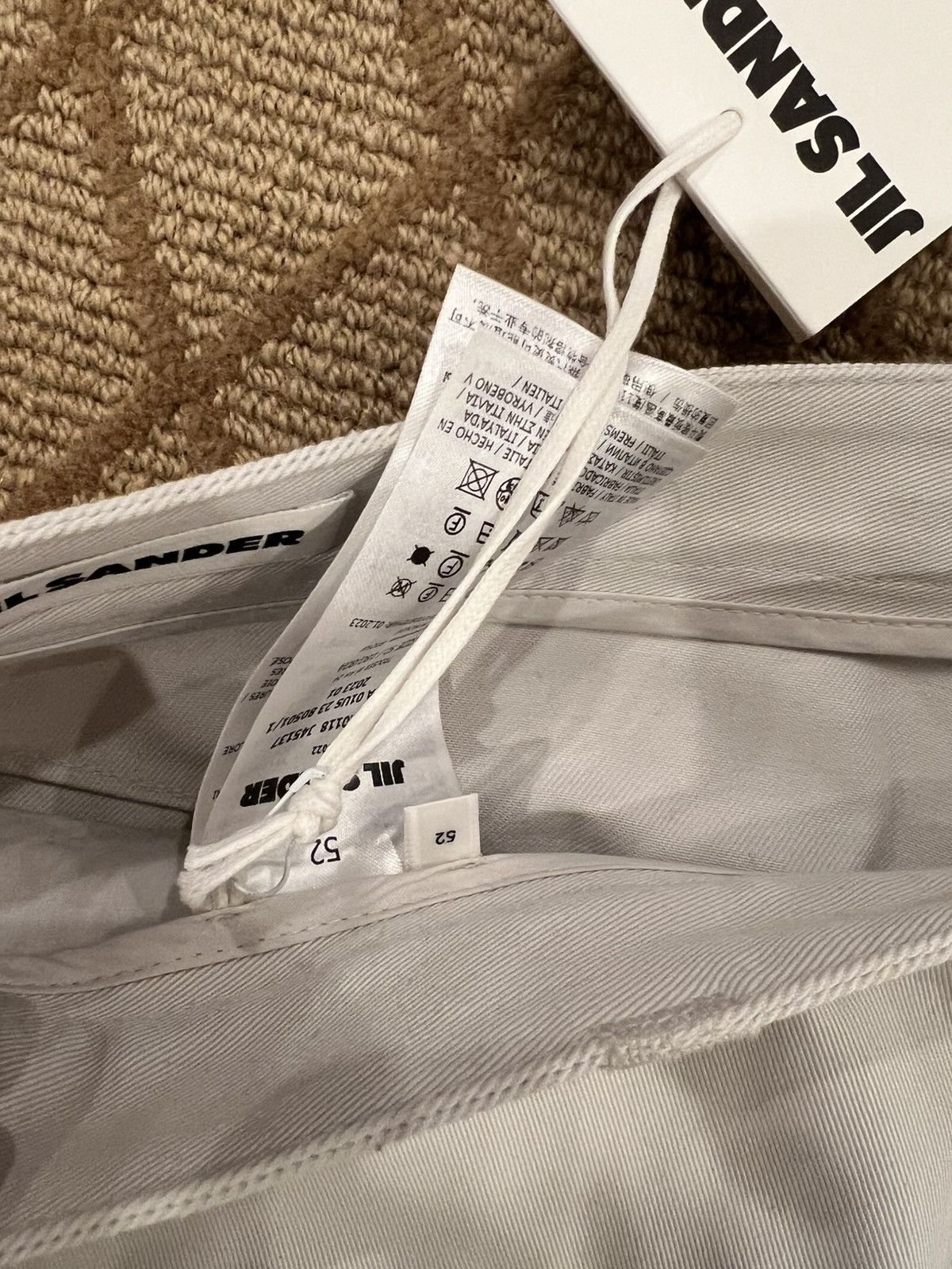 Jil Sander Pantalone Fine Cotton Serge Denim size 52 Size US 34 / EU 50 - 5 Thumbnail