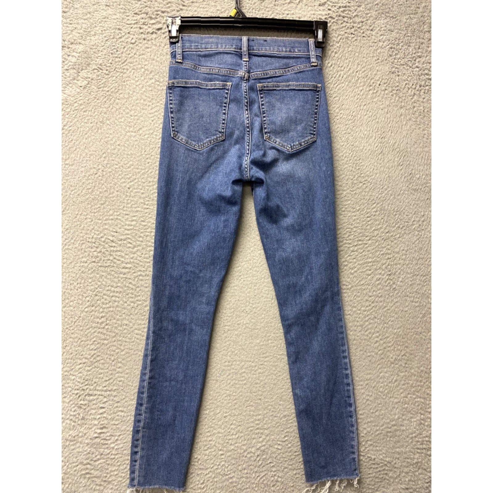 Gap Gap Womens Waist 25 Regular Skinny Pockets Denim Blue Jeans Leggings /129-31 Size 42" / US 20 - 7 Thumbnail