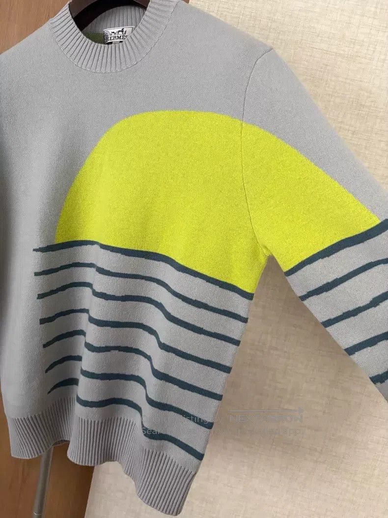 Hermes Hermes Men's Cashmere Sweater for Autumn and Winter Size US M / EU 48-50 / 2 - 4 Thumbnail