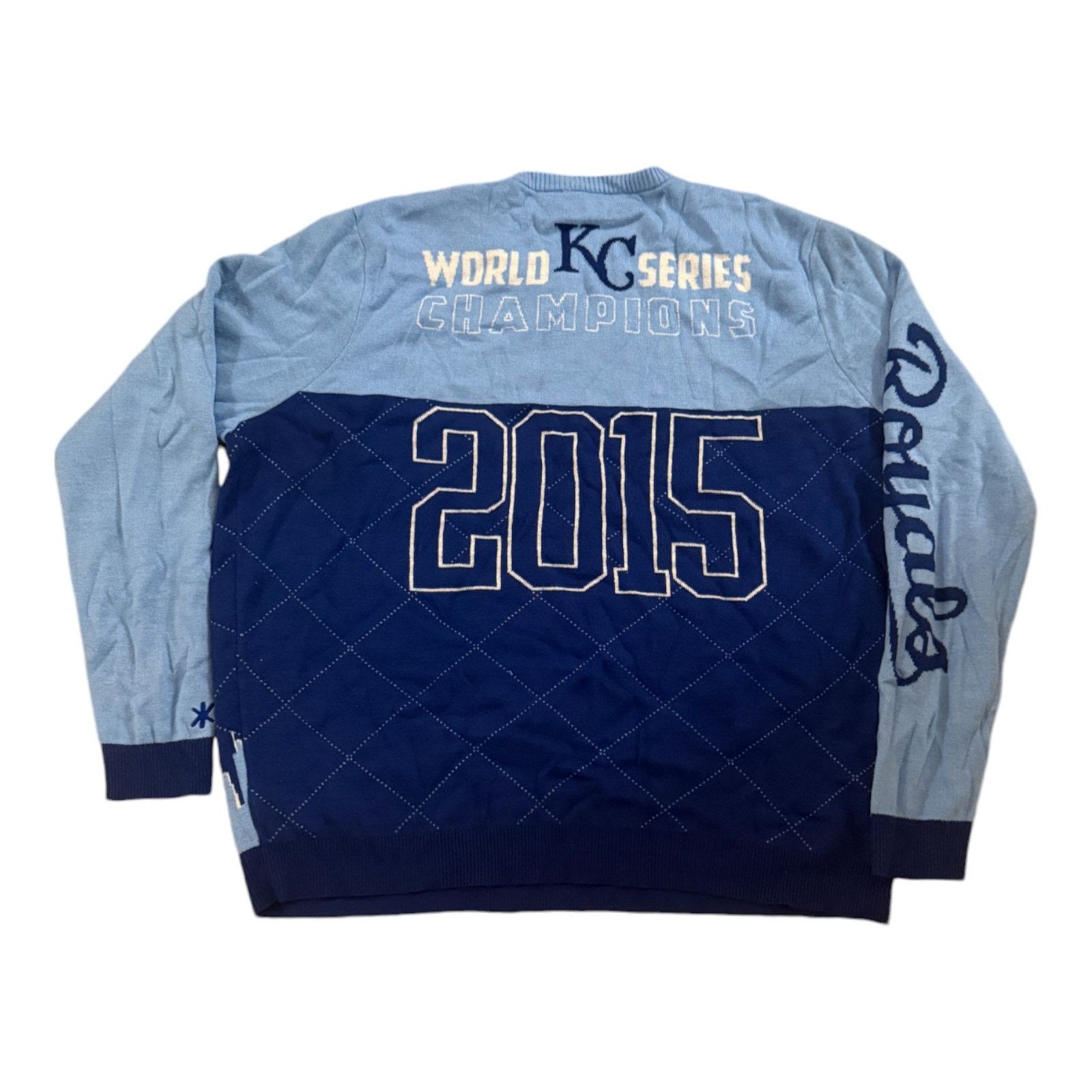 & Other Stories Kansas City Champions Sweater Mens 2XL Klew Light BlueRoyals Size US XXL / EU 58 / 5 - 3 Thumbnail
