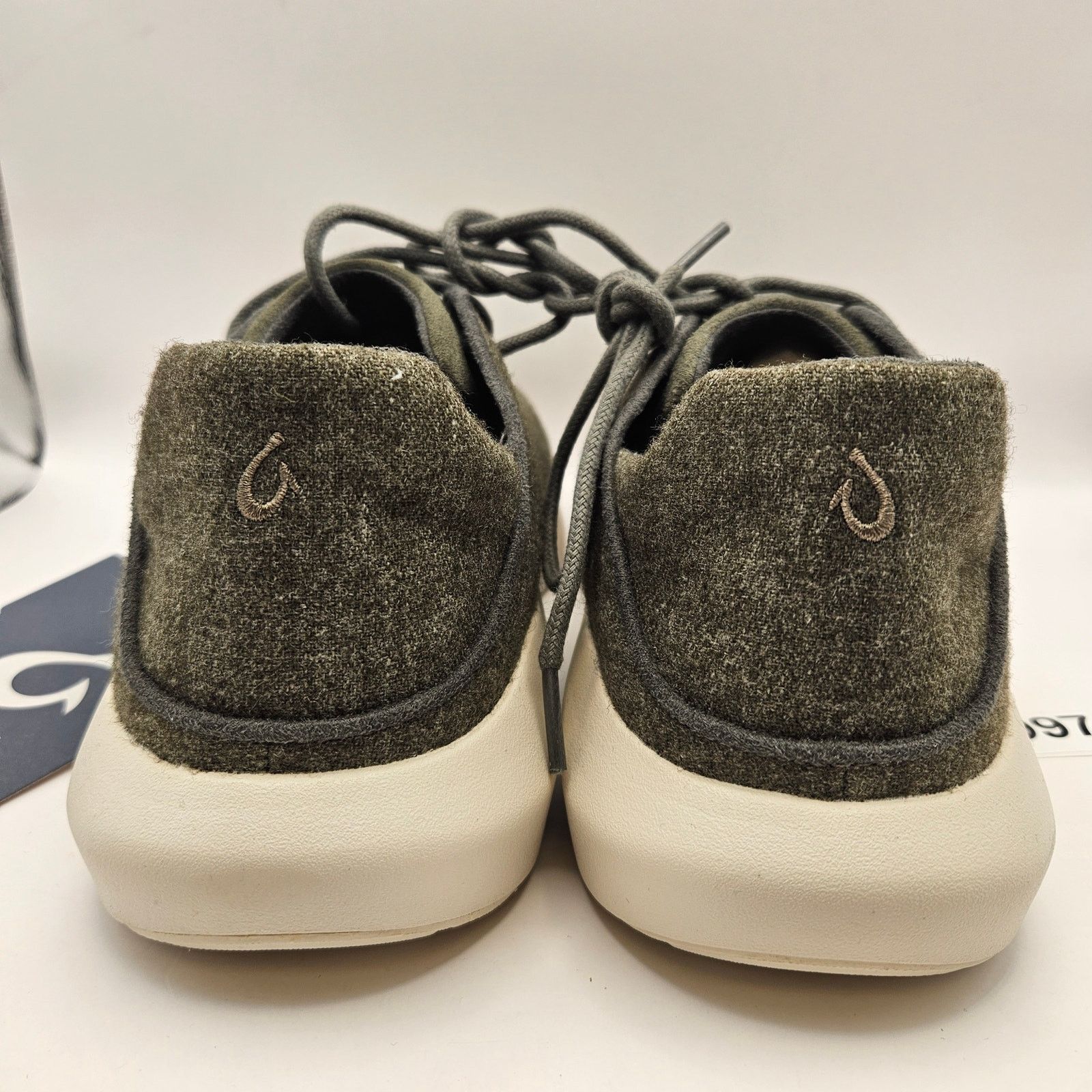 Olukai OLUKAI MEN'S 9.5 KOHEO HULU DUSTY GREEN SNEAKER Size US 9.5 / EU 42-43 - 3 Thumbnail