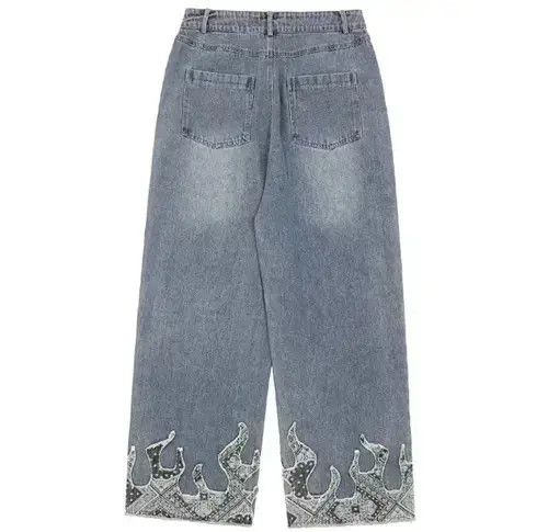 Other Flame denim jeans Size US 32 / EU 48 - 2 Thumbnail