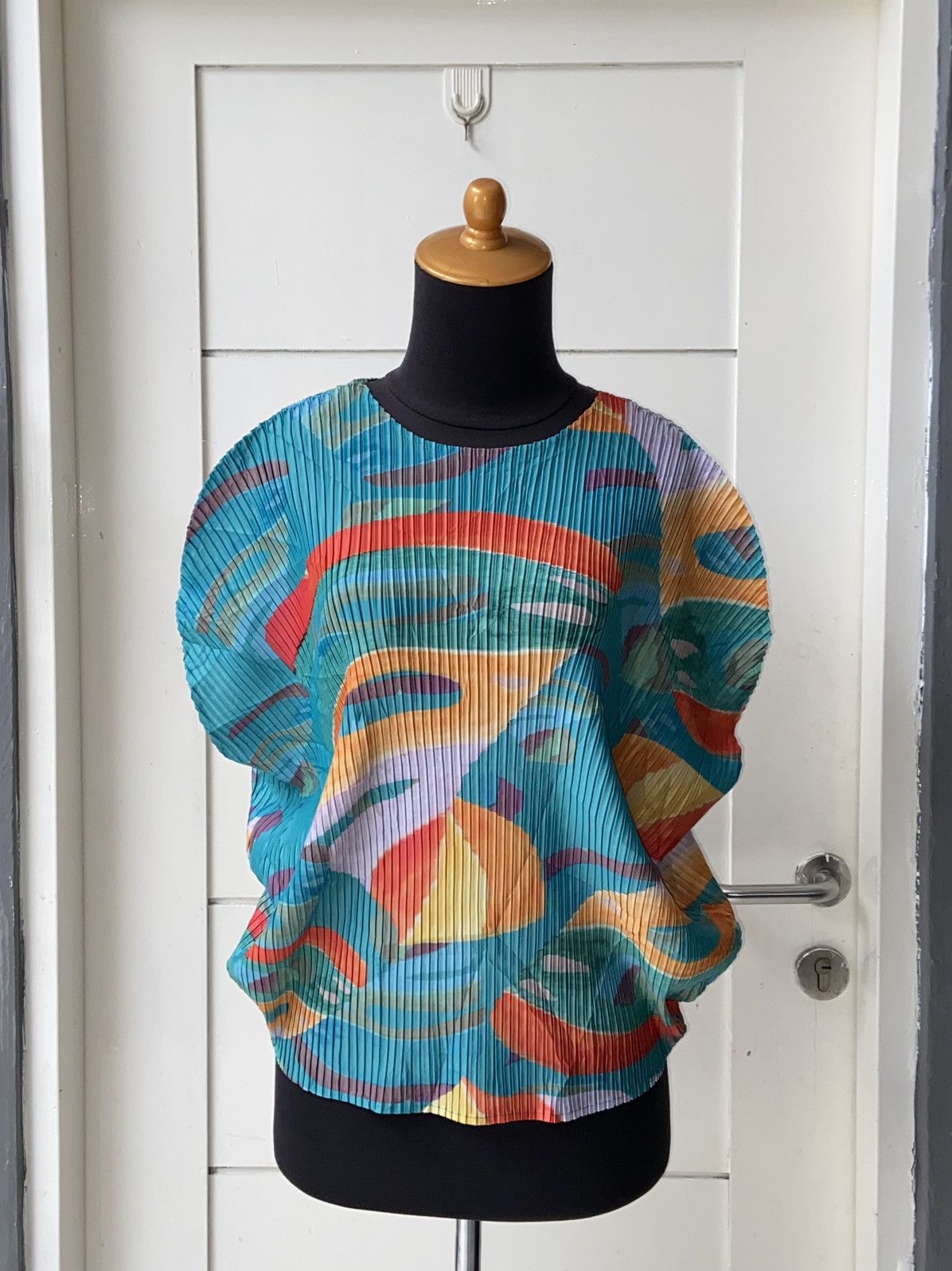 Designer × Issey Miyake × Japanese Brand Japanese Brand Pleats Top Size L / US 10 / IT 46 - 6 Thumbnail
