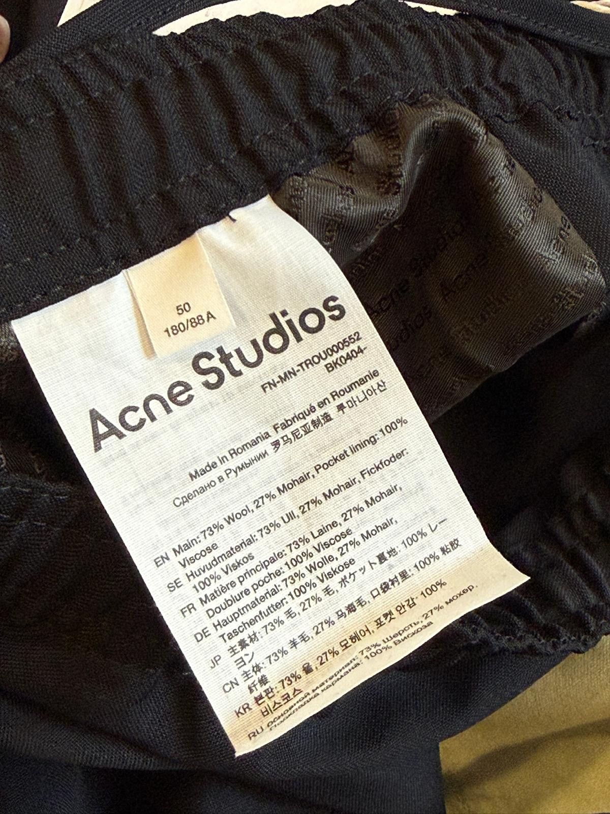 Acne Studios Acne Paris Pants Black Size 50 New w/ Tags Size US 34 / EU 50 - 5 Thumbnail