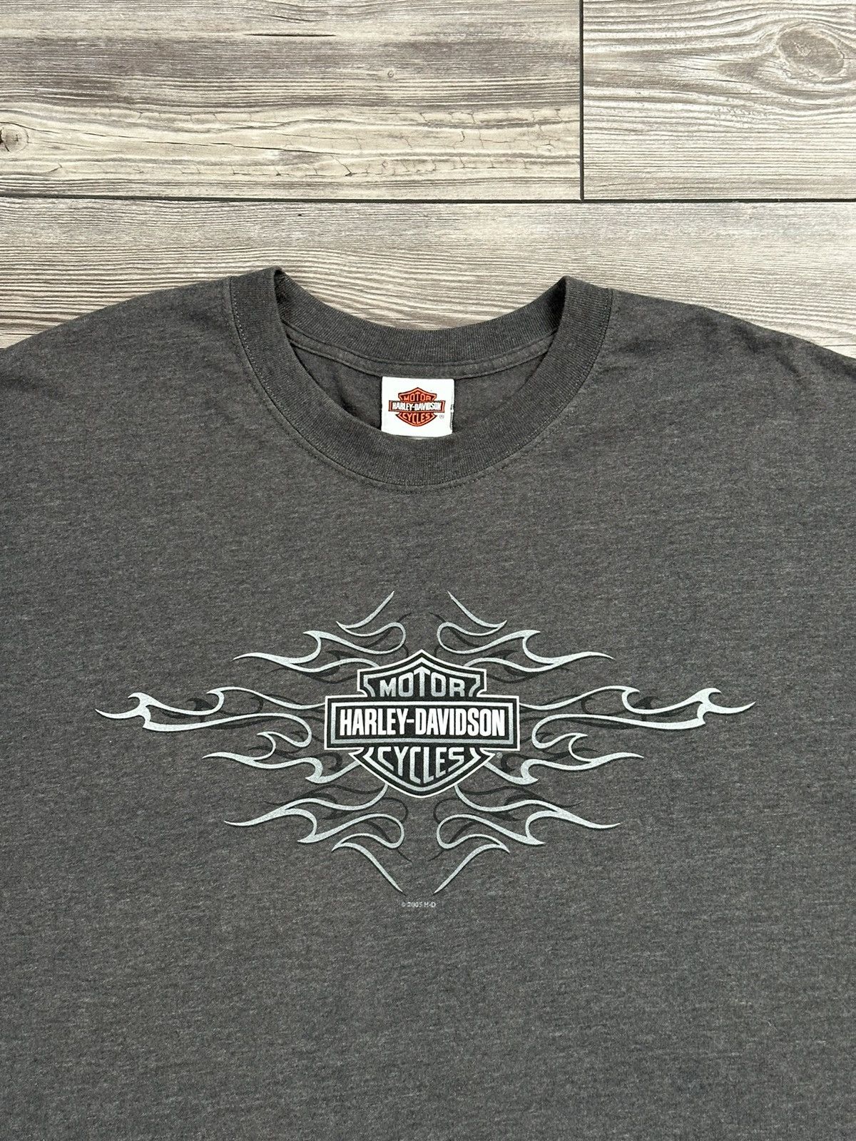 Harley Davidson × Vintage Y2K Harley Davidson Oklahoma City T Shirt Size US XXL / EU 58 / 5 - 3 Thumbnail