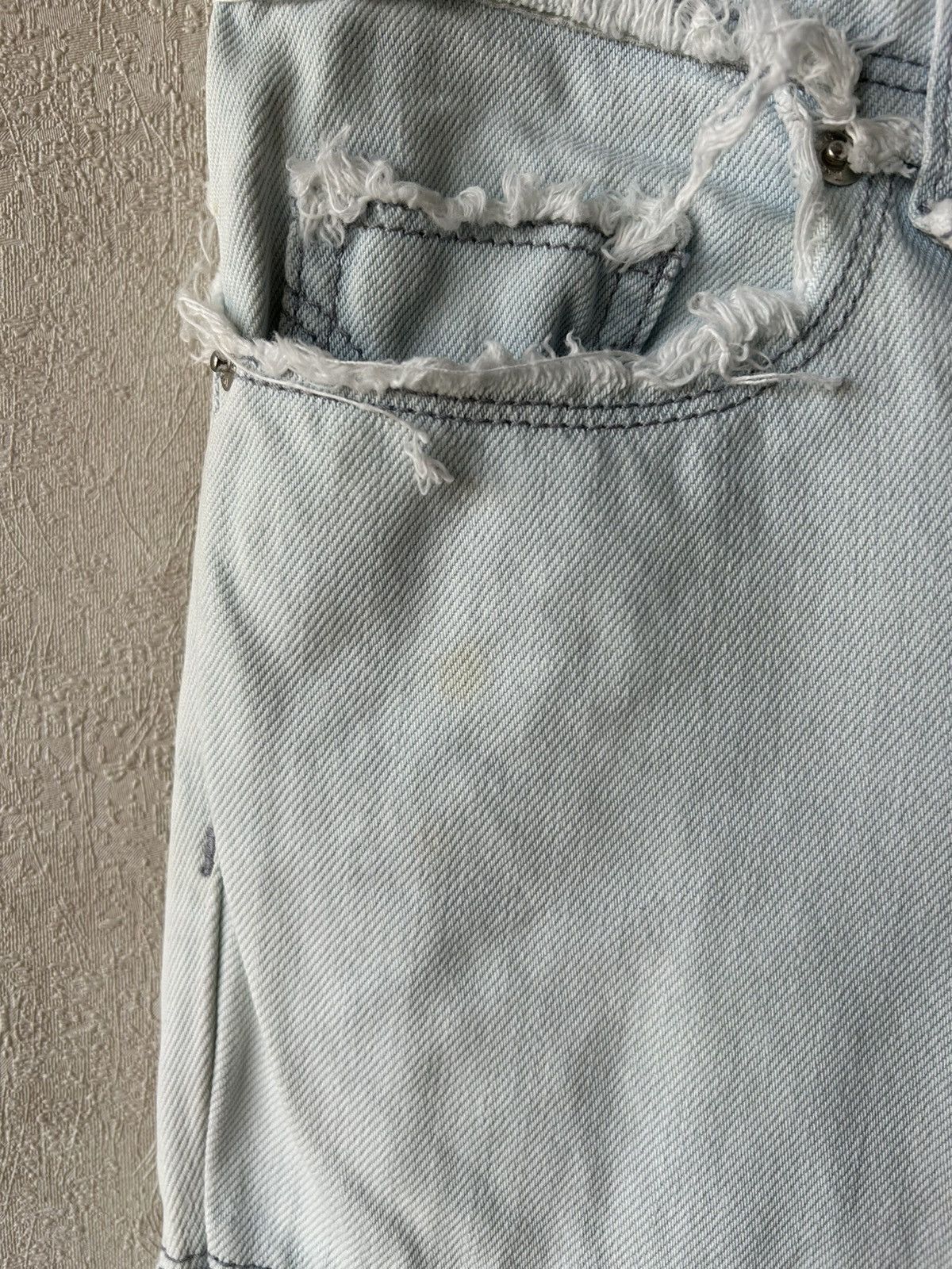 Dolce & Gabbana Dolce & Gabbana Staked and Ripped Slim Fit Jeans Y2K Size 28" / US 6 / IT 42 - 9 Thumbnail