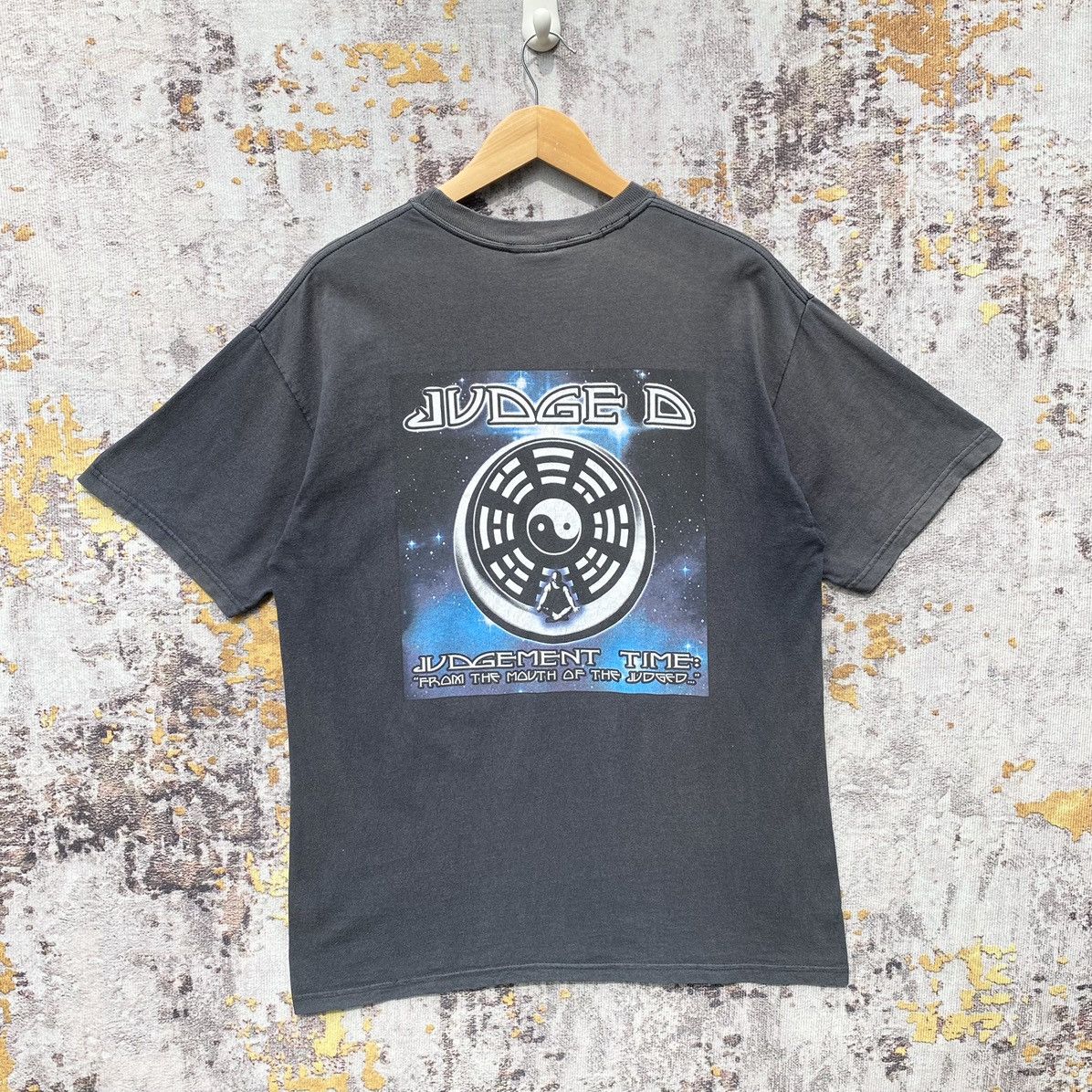 Band Tees Vintage 90s Judge D New York Hardcore Band Shirt Sunfaded Size US L / EU 52-54 / 3 - 1 Thumbnail