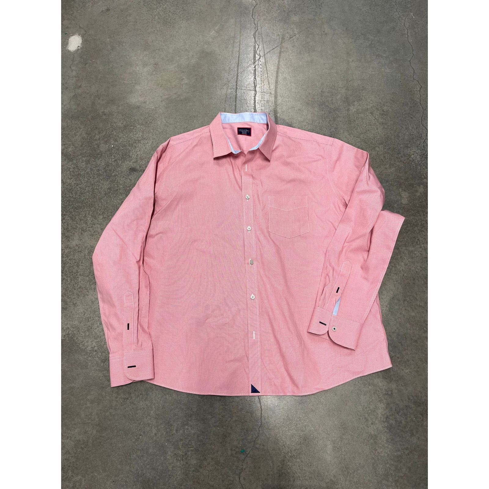 UNTUCKit UNTUCKit Flannel Shirt Mens 3XL red Plaid Button Up Size US XXL / EU 58 / 5 - 1 Thumbnail