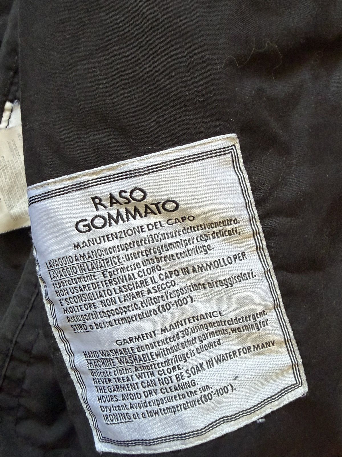 Stone Island SS04 “Rasso Gommatto” Nylon Metal Jacket Size US XL / EU 56 / 4 - 9 Thumbnail