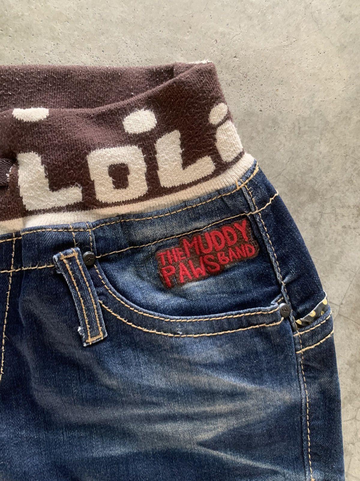 Japanese Brand Lolita The Muddy Paws Band Jeans Size US 32 / EU 48 - 6 Thumbnail