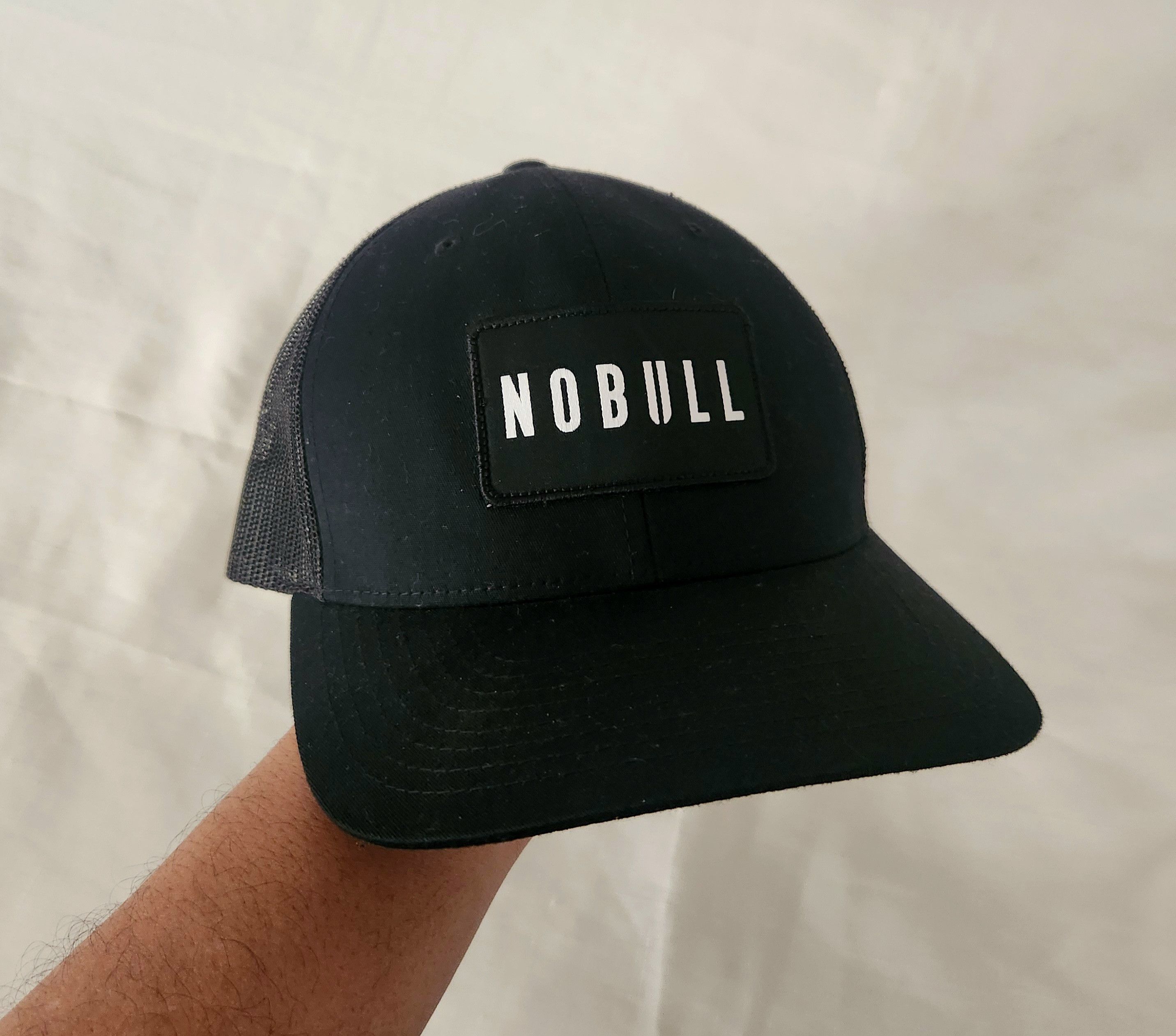 Other NOBULL JUST THE HORNS BLACK MESH TRUCKER SNAPBACK ADJUSTABLE Size ONE SIZE - 5 Thumbnail