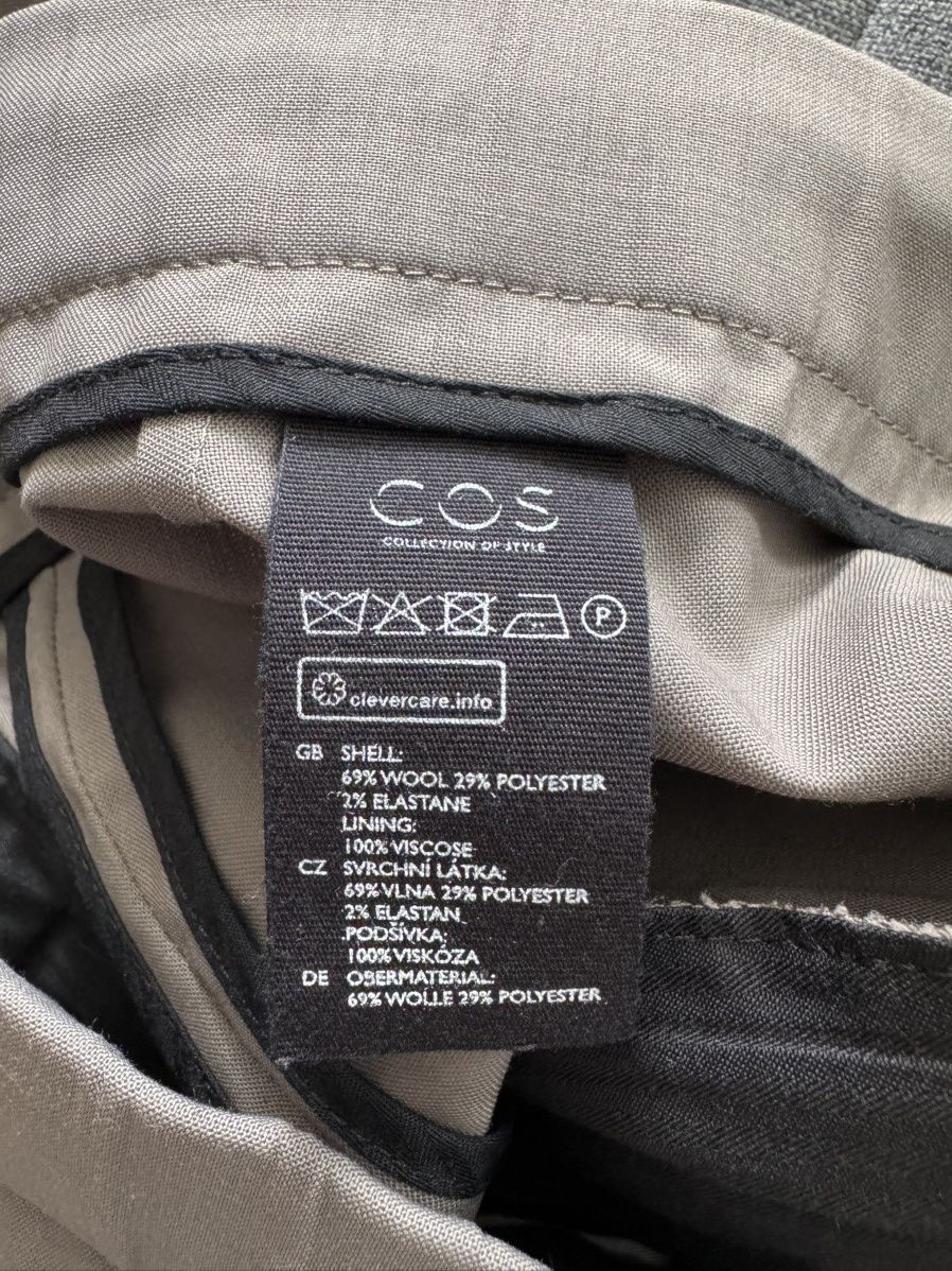 Cos Camel beige smart casual trousers Size US 28 / EU 44 - 2 Thumbnail