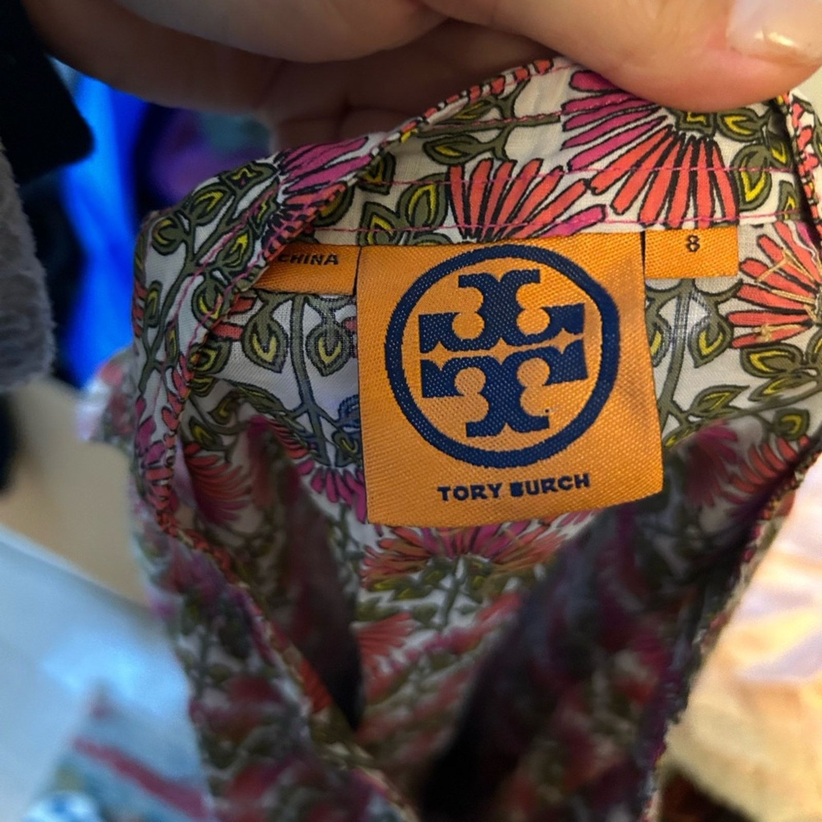 Tory Burch Tory Burch Beaded Floral Tunic Top Size M / US 6-8 / IT 42-44 - 3 Thumbnail