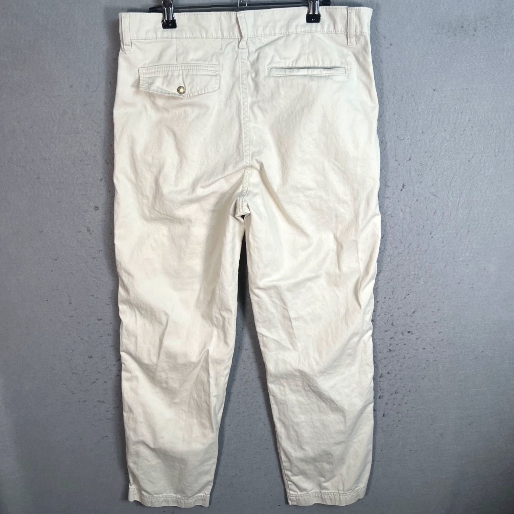 Bdg BDG Mens Size 31 x 32 Cotton Casual Straight Leg Pants Beige Size US 31 - 2 Thumbnail