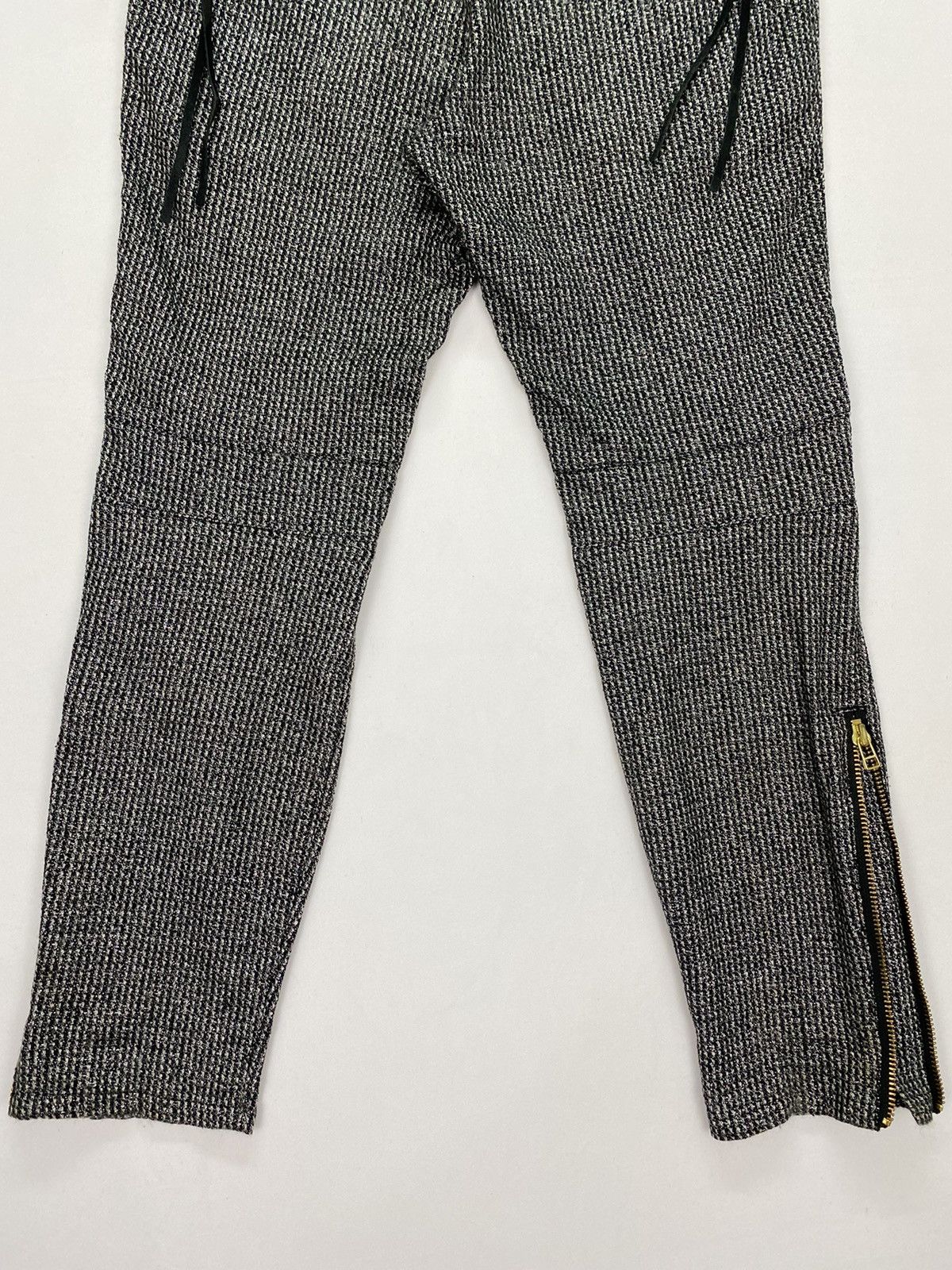 Japanese Brand Dress Camp Wool Biker Pant Size 32" / US 10 / IT 46 - 5 Thumbnail