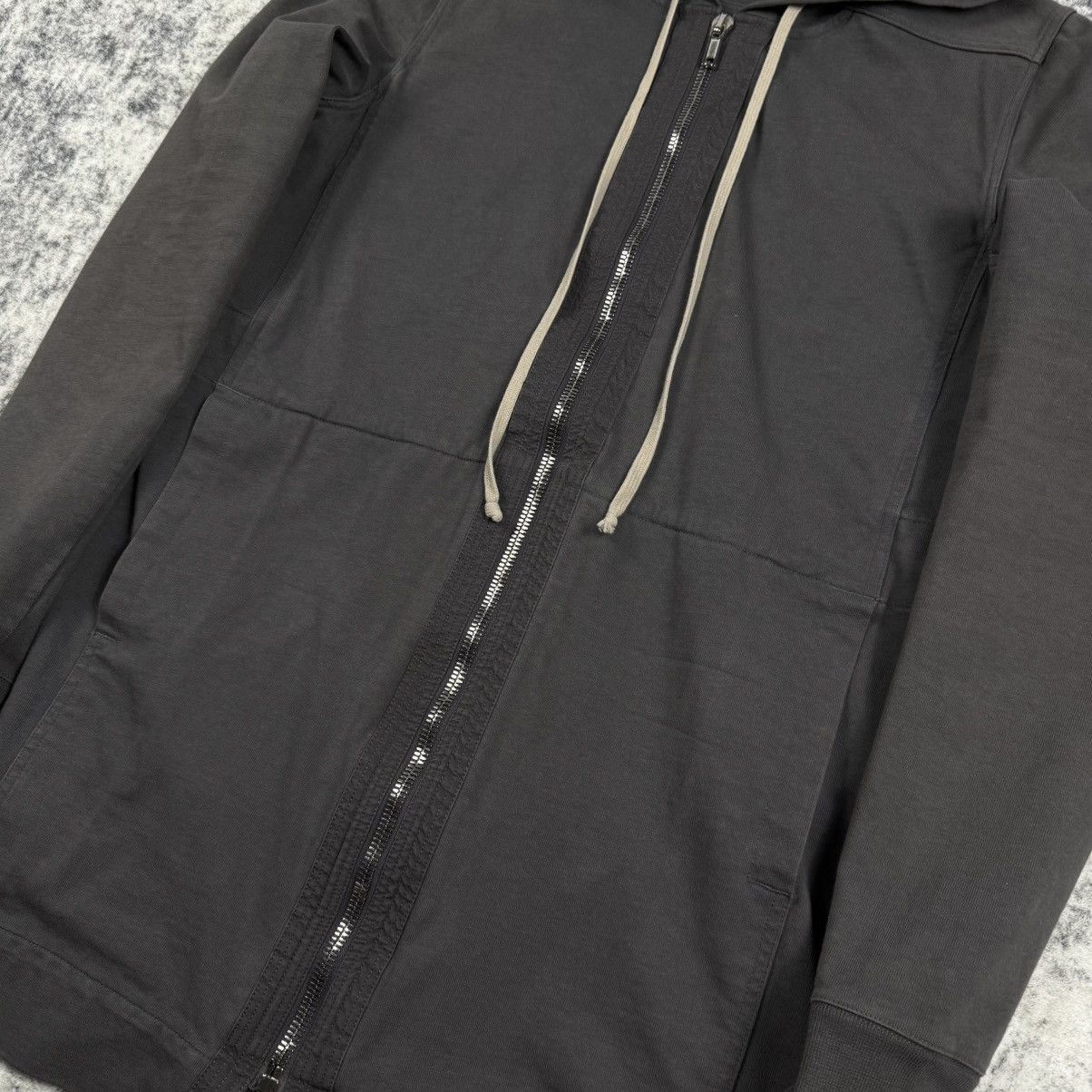 Rick Owens Rick Owens SS/18 Mainline Long Zip Hooded ‘Grey’ Jacket Size US S / EU 44-46 / 1 - 3 Thumbnail