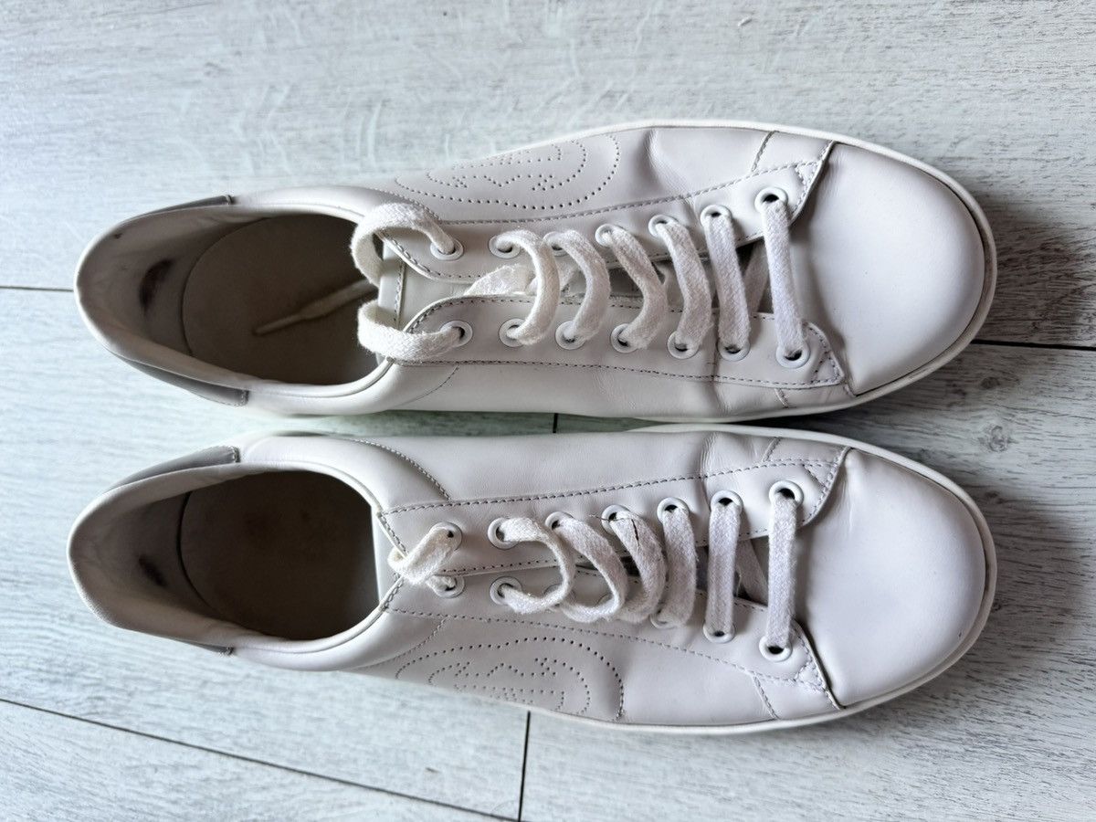 Gucci GUCCI NEW ACE PERF GG LOGO SNEAKER Size US 8.5 / EU 41-42 - 8 Thumbnail