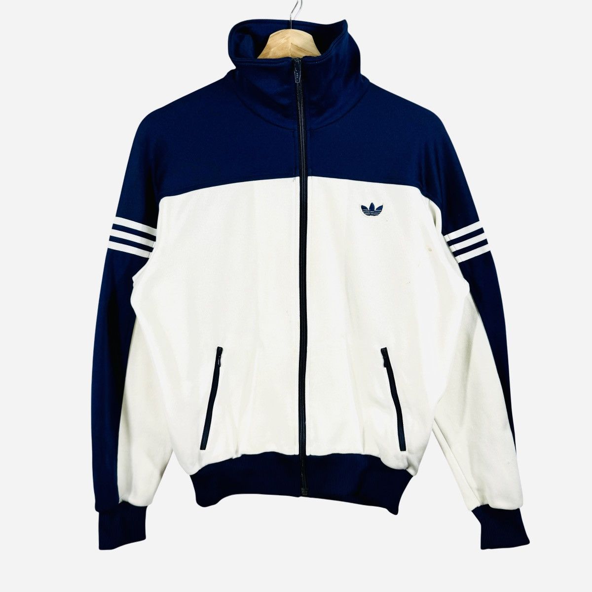 Adidas Vintage sweaters small logo full zipper Size US S / EU 44-46 / 1 - 1 Thumbnail