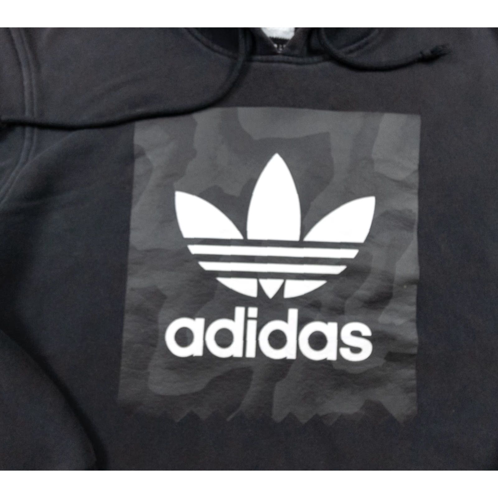Adidas Adidas Hoodie Men’s Small Black Trefoil Logo Pullover Sweatshirt Adult Regular Fit Size US S / EU 44-46 / 1 - 2 Thumbnail