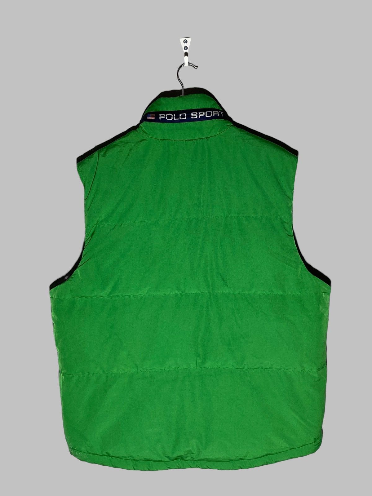 Polo Ralph Lauren × Vintage Vintage Polo Sport Down Vest Puffer Size US M / EU 48-50 / 2 - 2 Thumbnail