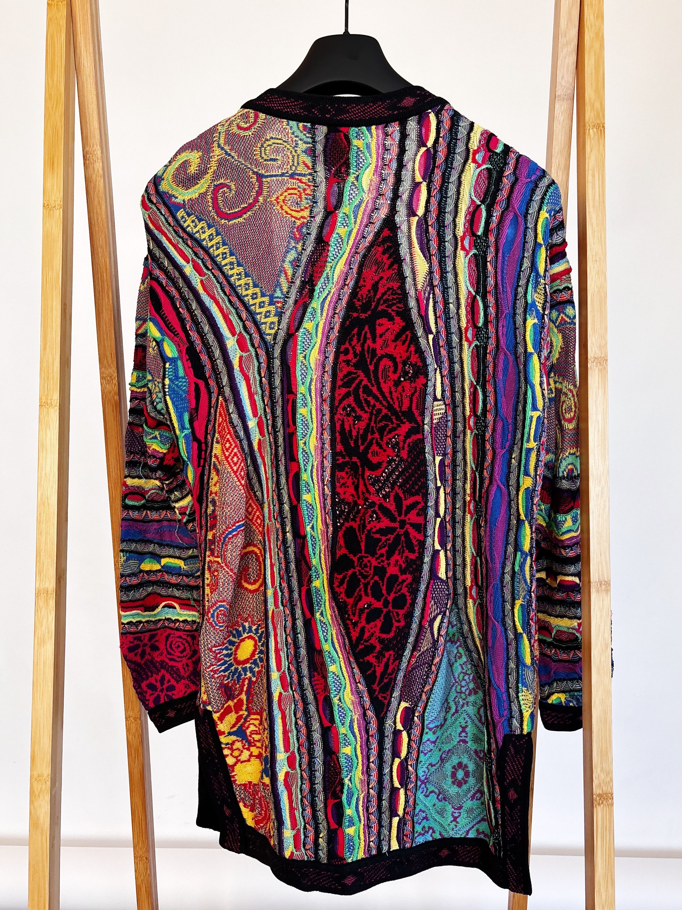 Coogi Vintage COOGI Cotton Cardigan Size M / US 6-8 / IT 42-44 - 3 Thumbnail