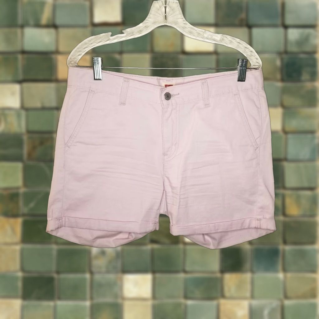 Levi's Levi's Women's Shorts Pink Chino 29 Size 29" - 1 Thumbnail