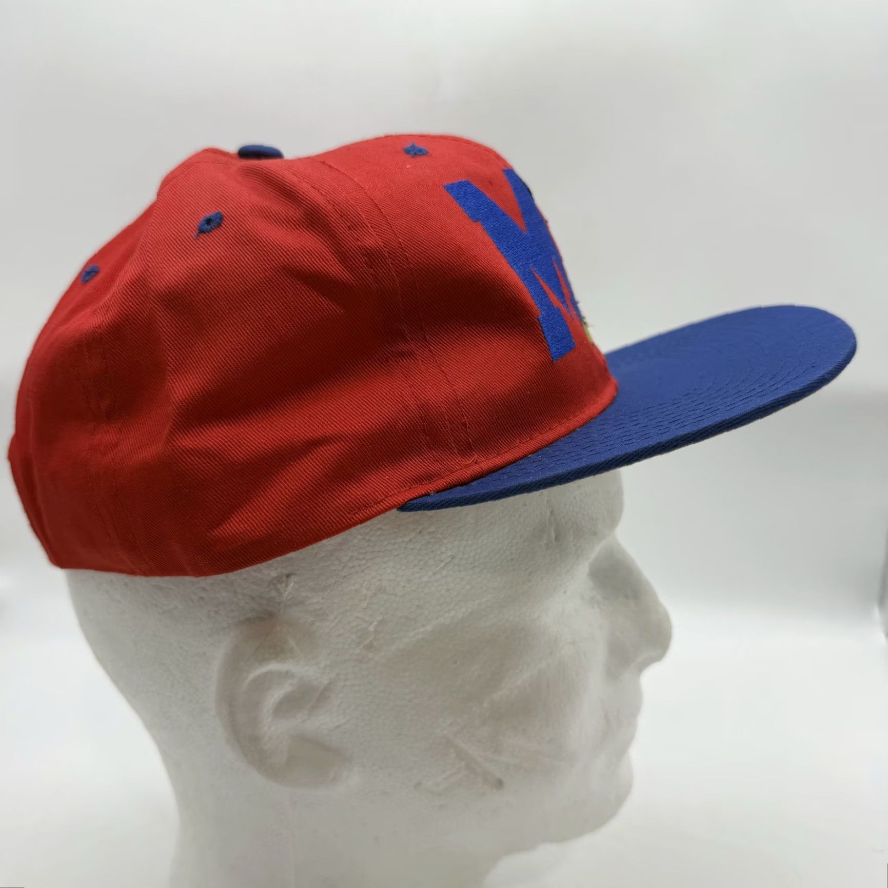 Mickey Unlimited VINTAGE Mickey Unlimited Mens Hat Snapback Disney Red Blue Size ONE SIZE - 2 Thumbnail